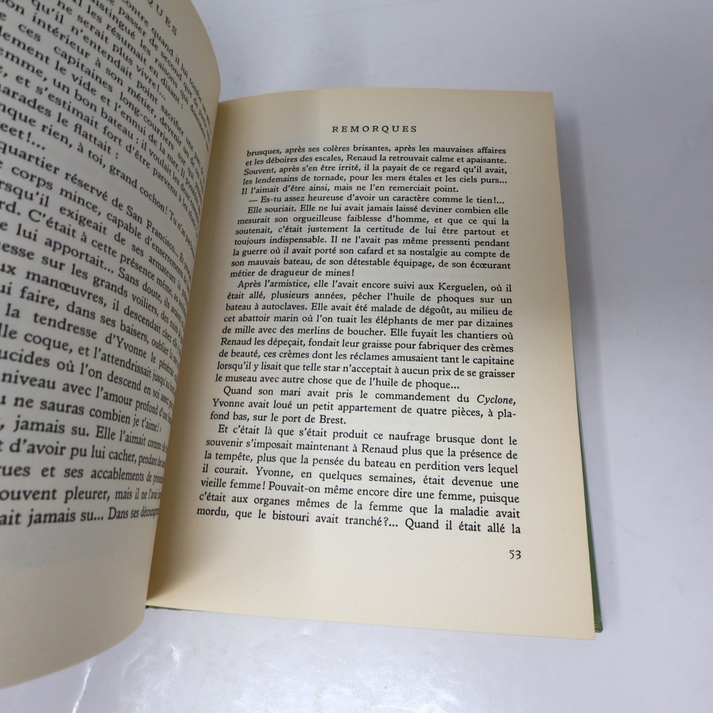 Remorques Roger Vercel Collection Super Albin-Michel 1959 HC Français French 50s