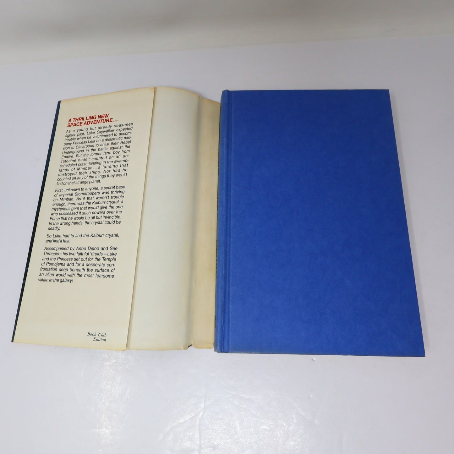 Splinter of the Mind's Eye Alan Dean Foster Star Wars Del Rey 1978 HC DJ BCE 70s