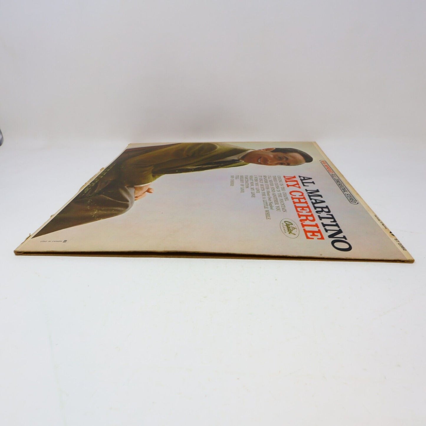 Al Martino My Cherie LP Record Vinyl Capitol ST 2362 Canada 1965 Fascination