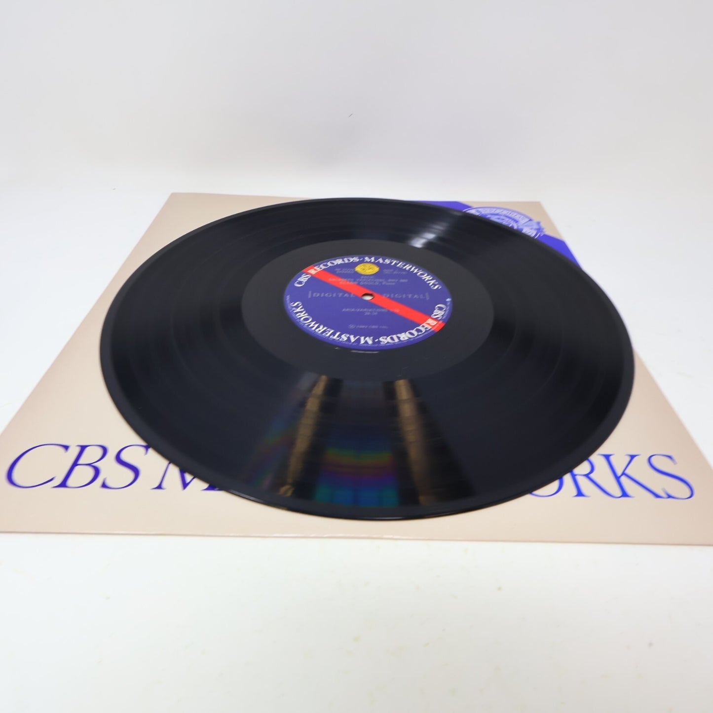 Bach The Goldberg Variations Glenn Gould LP Record 1982 IM 37779 CBS Masteworks