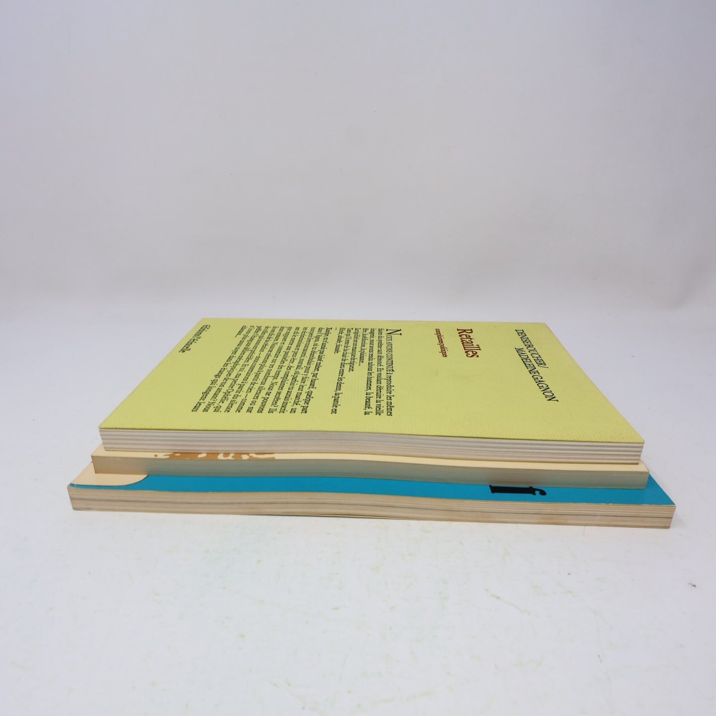 Denise Boucher Lot 3 Livres Cyprine/Retailles/Les Fées ont Soif Théâtre Poésie