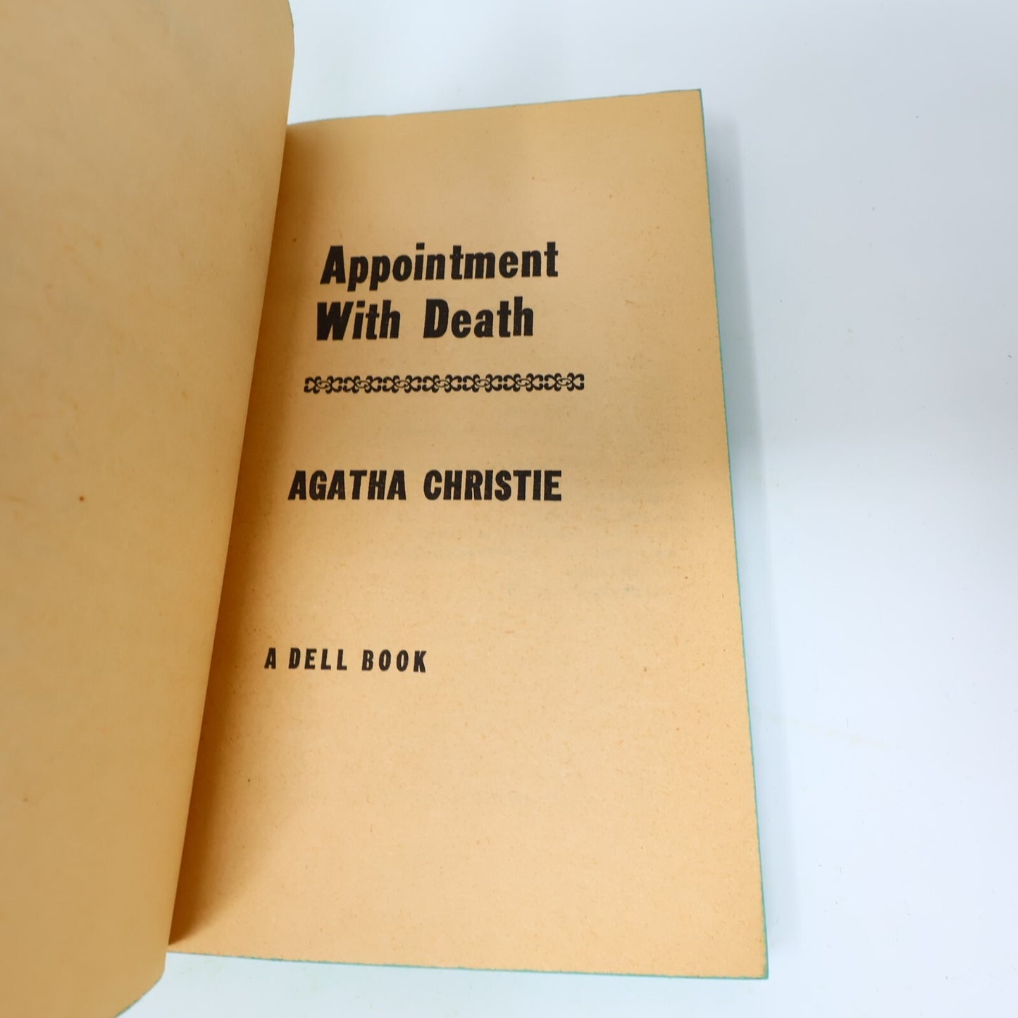 Agatha Christie 2 Books Lot Poirot Appointment With Death/Dead Man's Mirror 1971