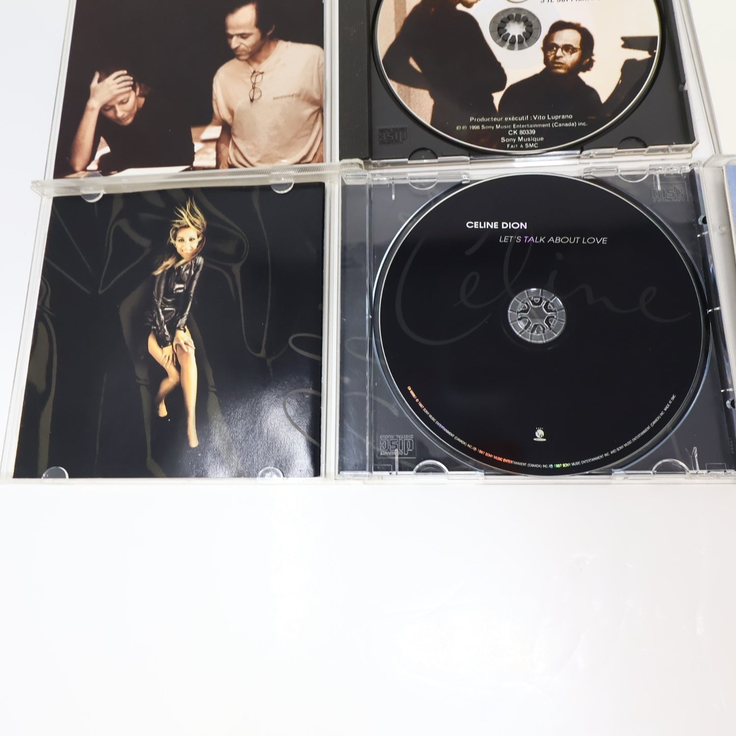 Céline Dion 7 CD Lot Unison/Let's Talk About Love/Falling Into You/Taking Chance