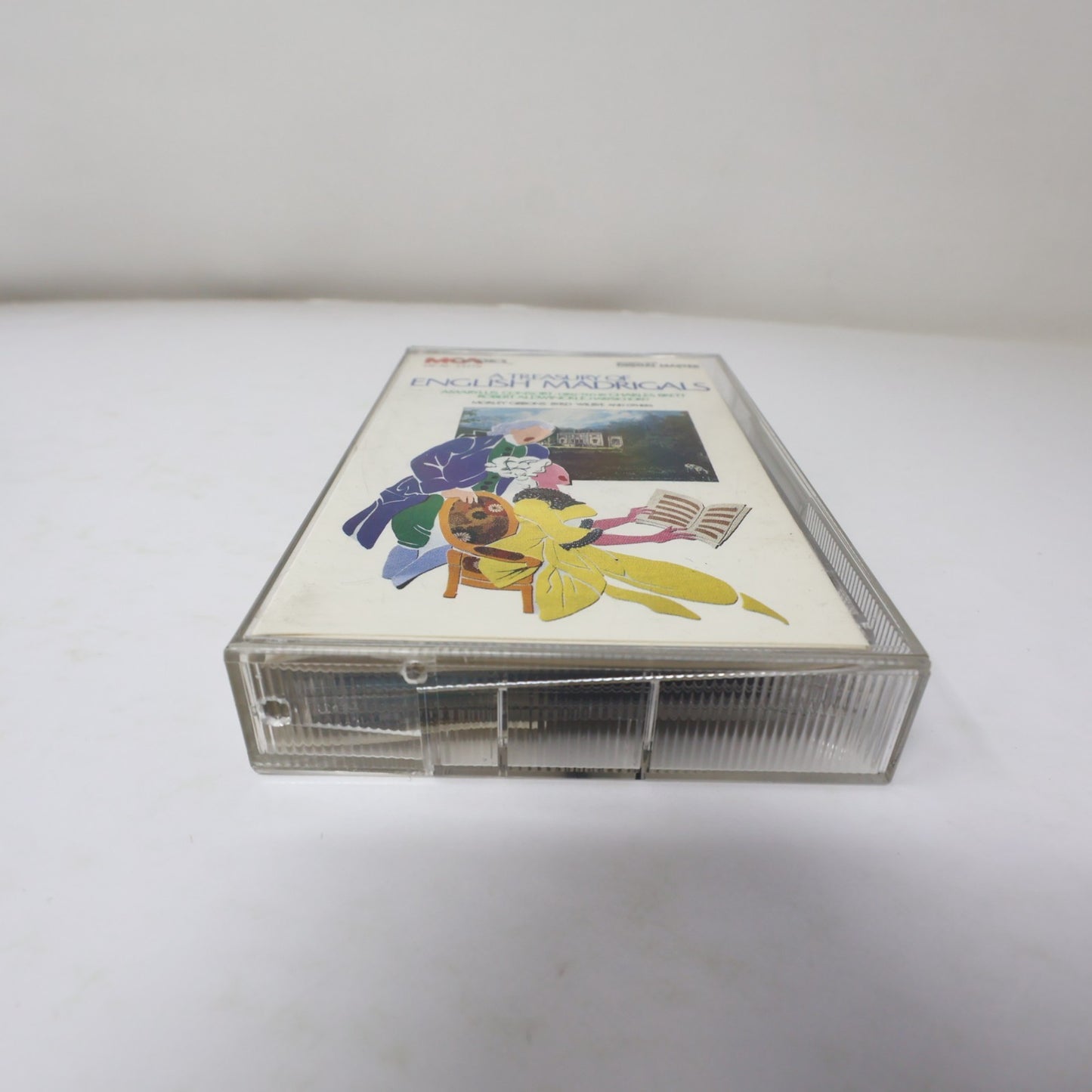 A Treasury Of English Madrigals Cassette Amaryllis Consort/Brett/Aldwinckle 1988