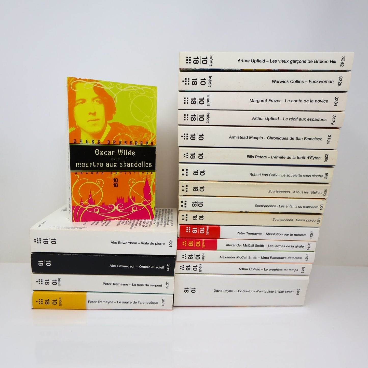 Crime et Mystère Lot 20 Livres 10/18 Tremayne/Edwardson/Upfield/Collins/Frazer