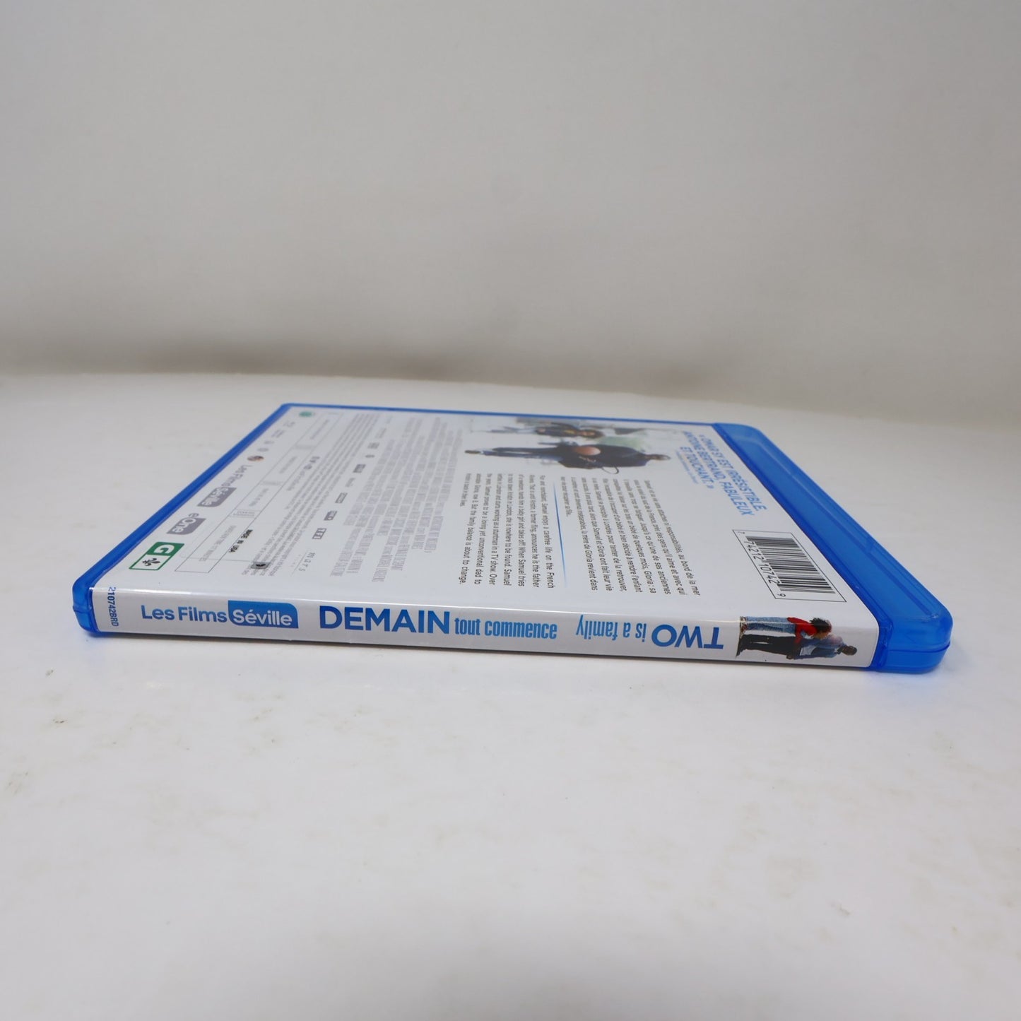 Demain Tout Commence/Two is a Family Blu-ray Omar Sy/Antoine Bertrand/Poésy 16:9