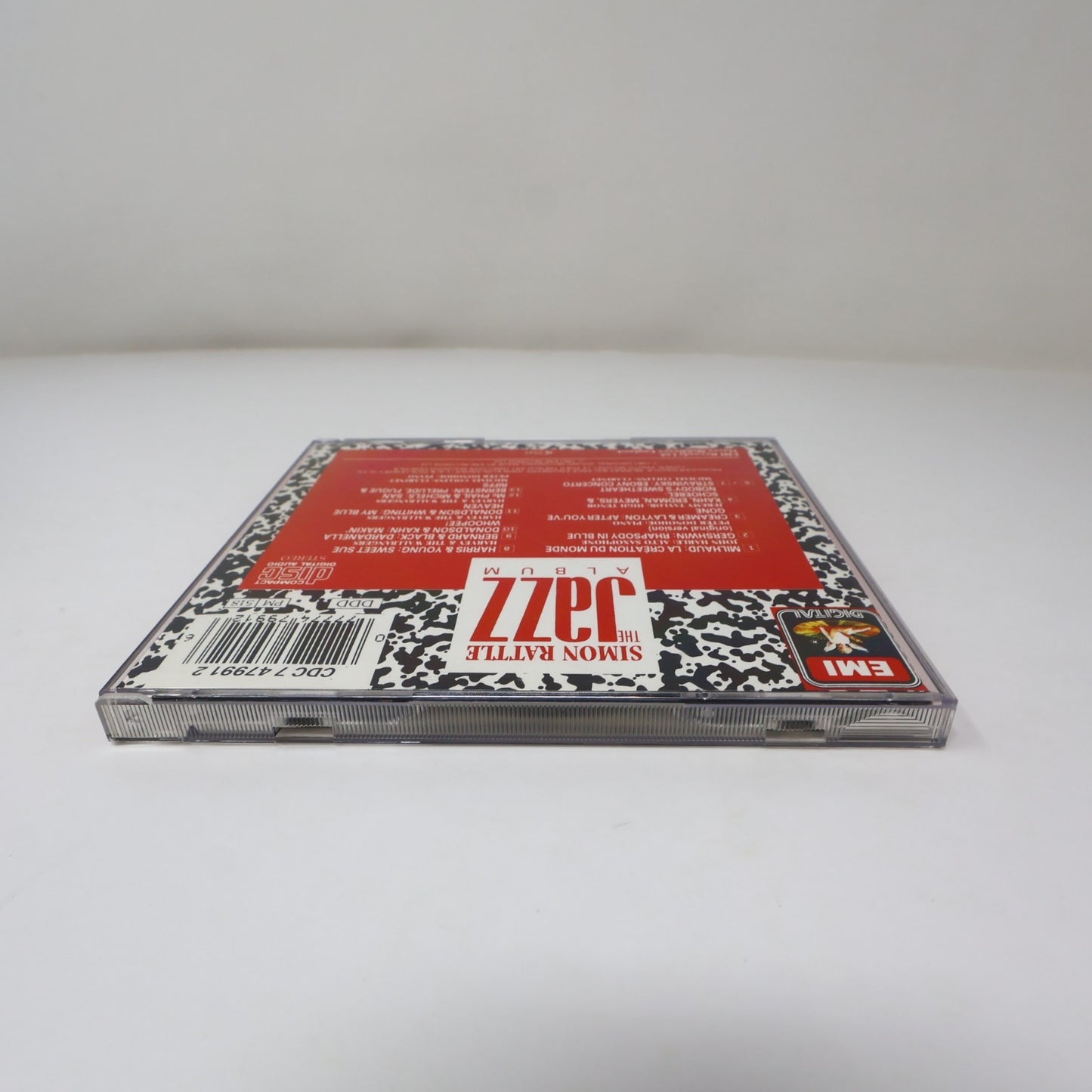 Simon Rattle The Jazz Album CD Milhaud/Gershwin/Stravinsky/Bernstein Donohoe
