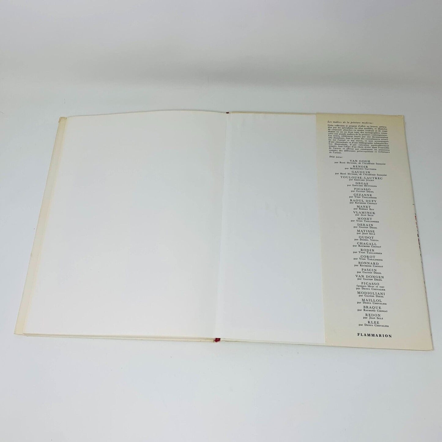 1971 Paul Klee par Denys Chevalier Flammarion Français/French Art Peinture HC DJ