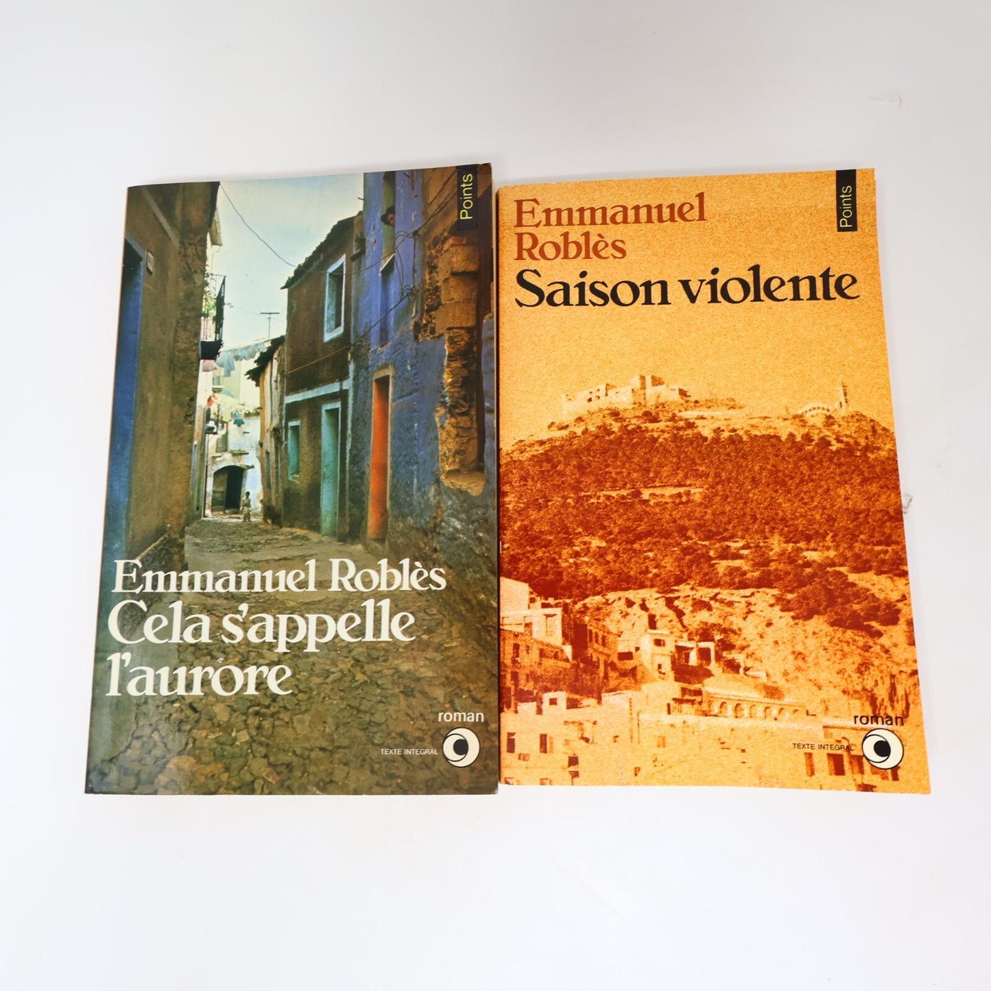 Emmanuel Roblès Lot 2 Livres Points Cela s'Appelle l'Aurore/Saison Violente PB