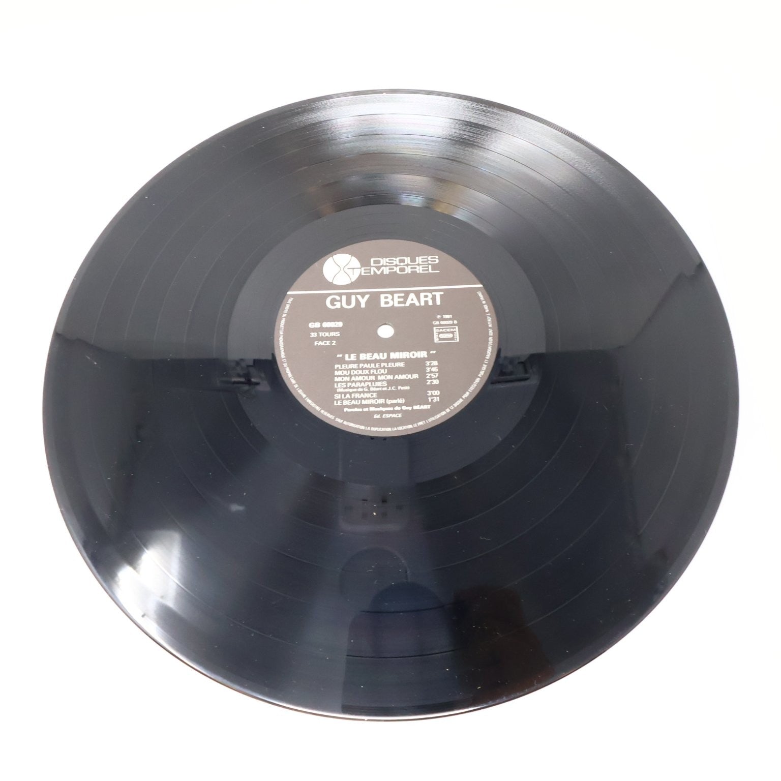 Guy Béart Lot 4 Disques Record Fenêtre/Espérance Folle/Beau Miroir/Renaissances
