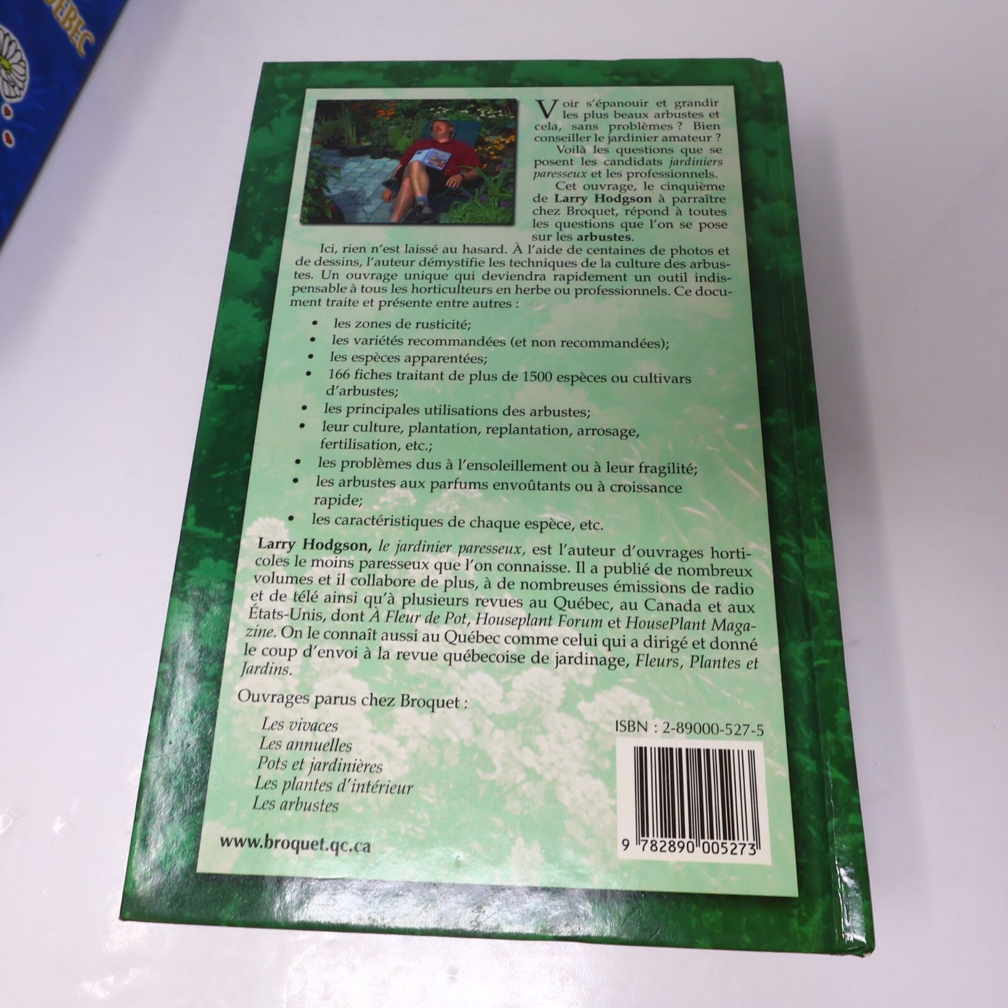 Le Jardinier Paresseux Lot 5 Livres Larry Hodgson Arbustes/Annuelles/Vivaces