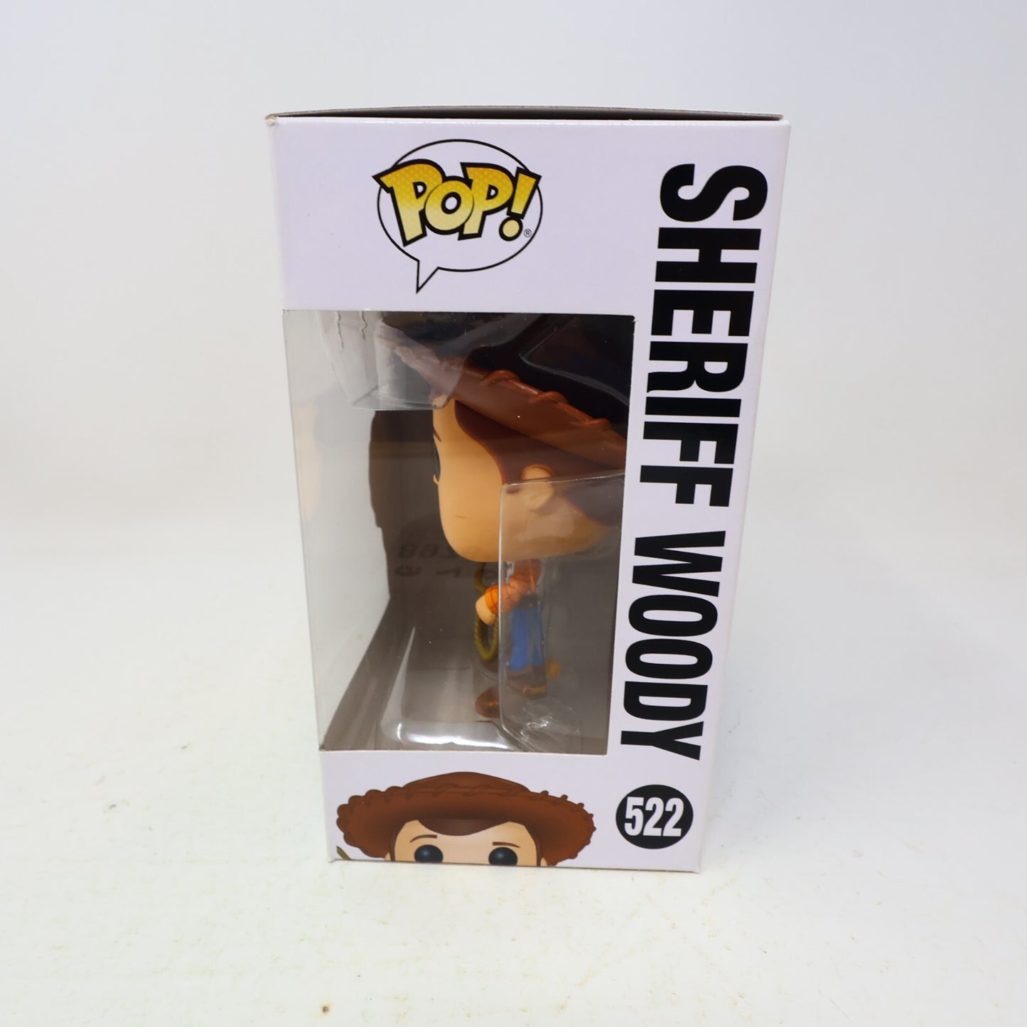 Funko Pop! Sheriff Woody Vinyl Figure #522 Toy Story #4 Used With Box Like New