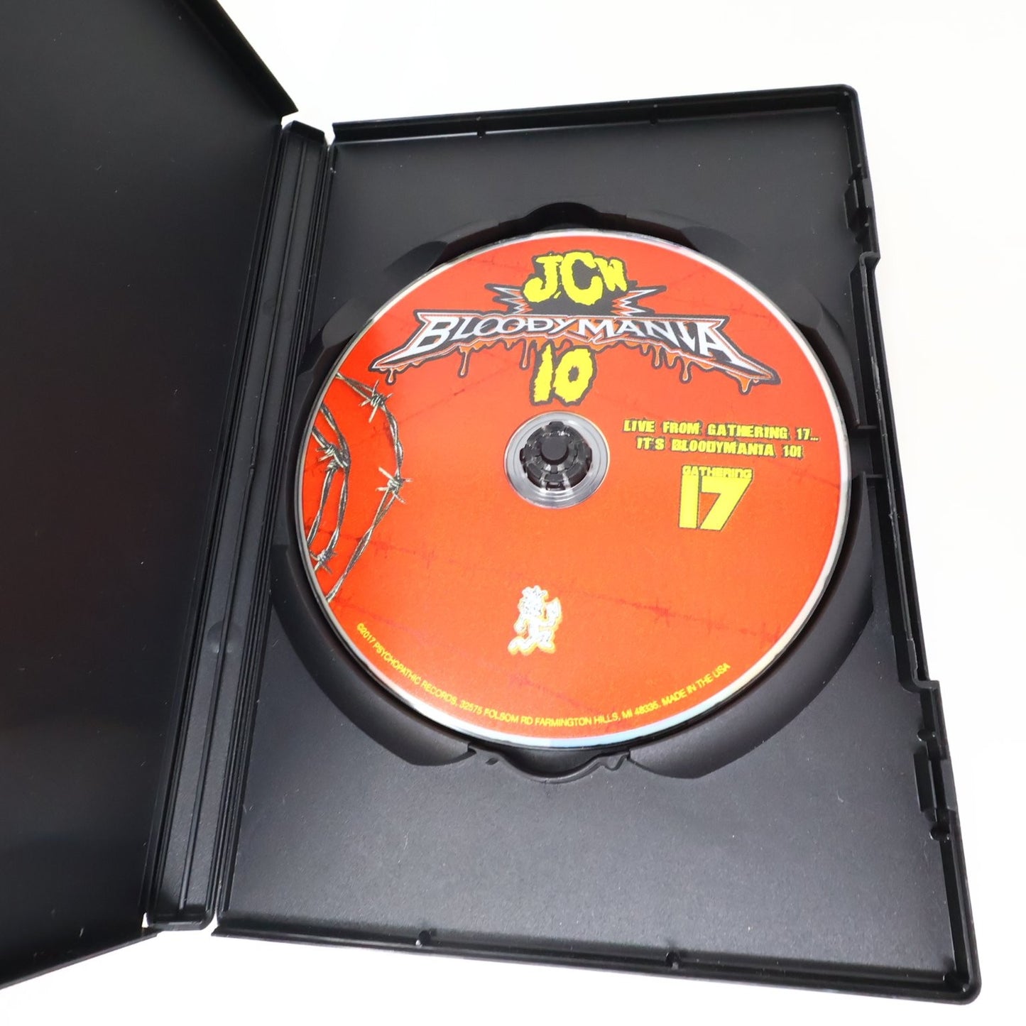 JCW Juggalo Championship Wrestling Bloodymania #10 DVD 2017 Live NTSC Swoggle