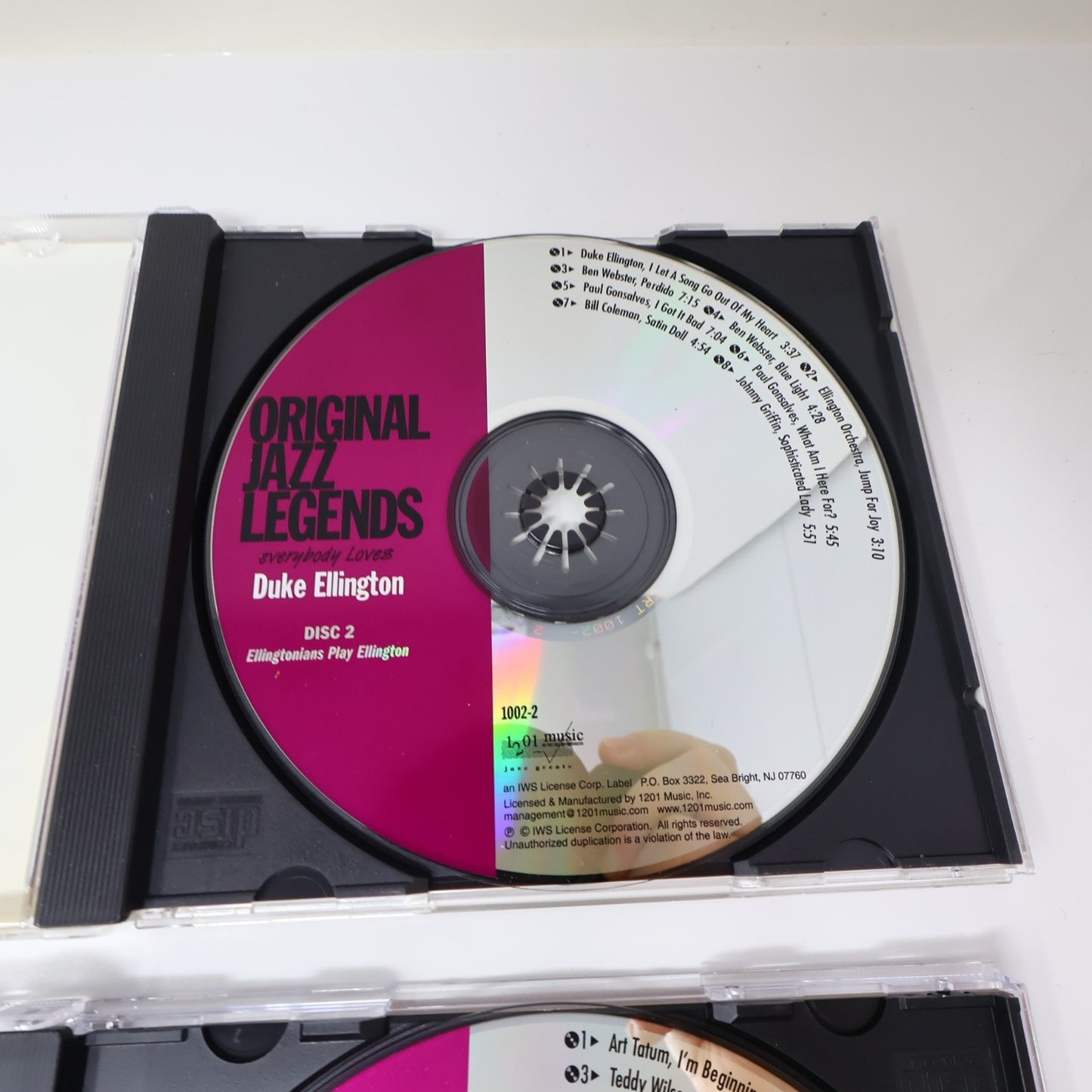Everybody Loves Duke Ellington Volume 2 Original Jazz Legends 5 CD Set Tested