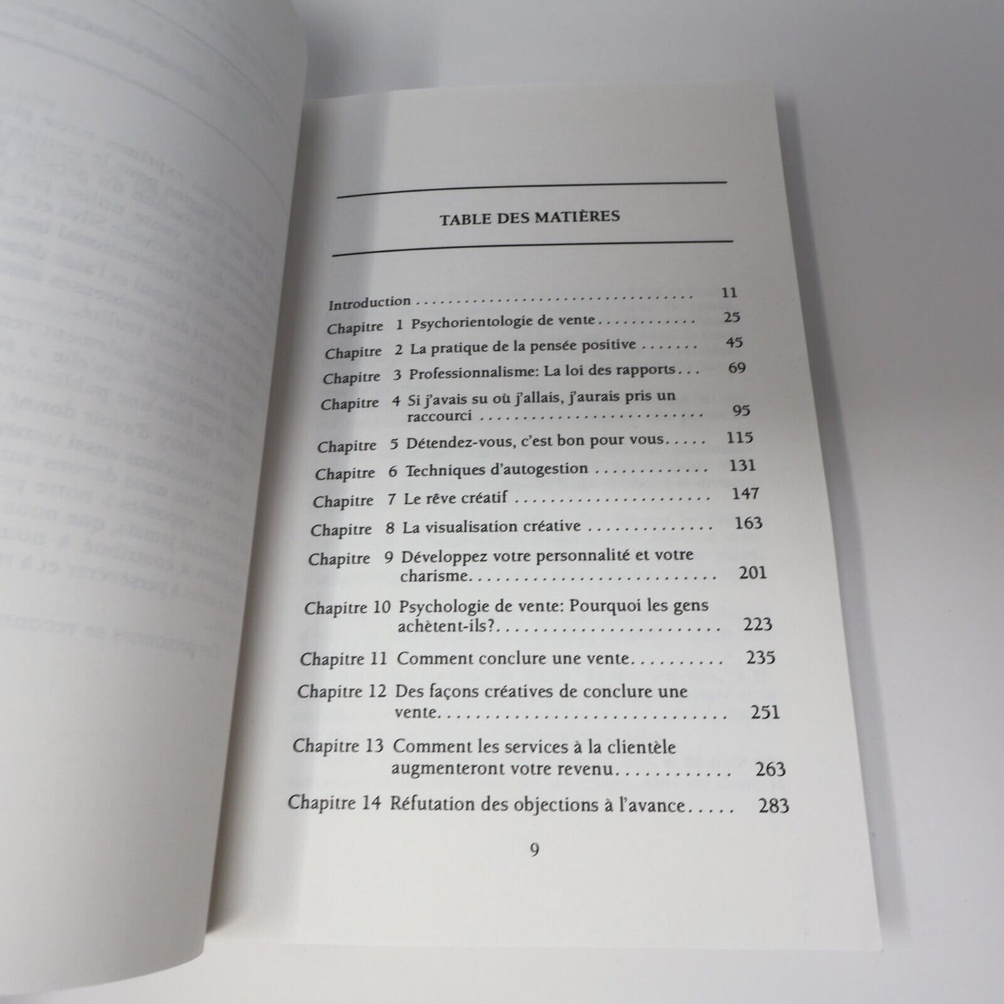 1990 Le Pouvoir de Vendre de Jose Silva Paperback PB Un Monde Différent Vente