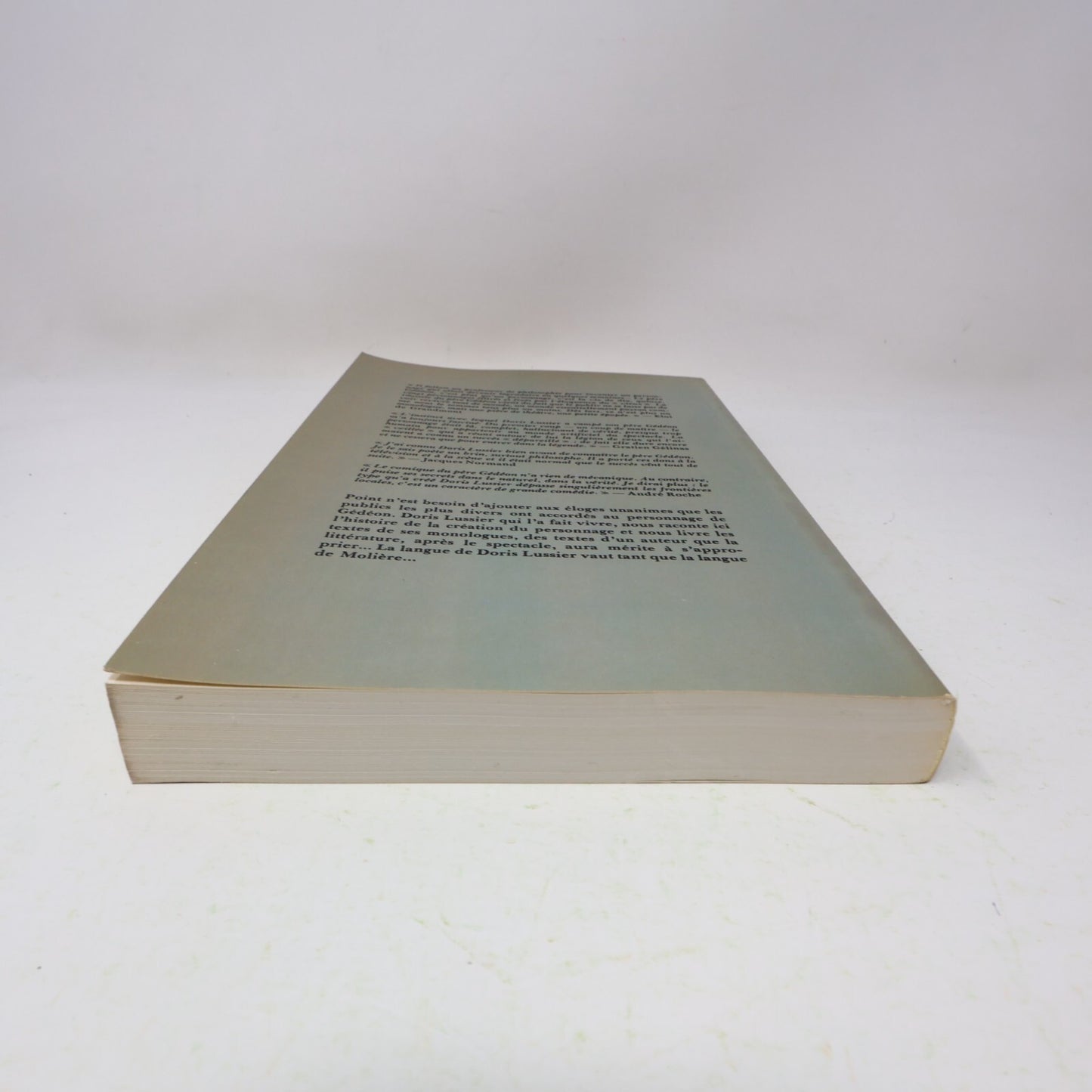 1980 Le Père Gédéon son Histoire et ses Histoires Doris Lussier Quinze Humour PB