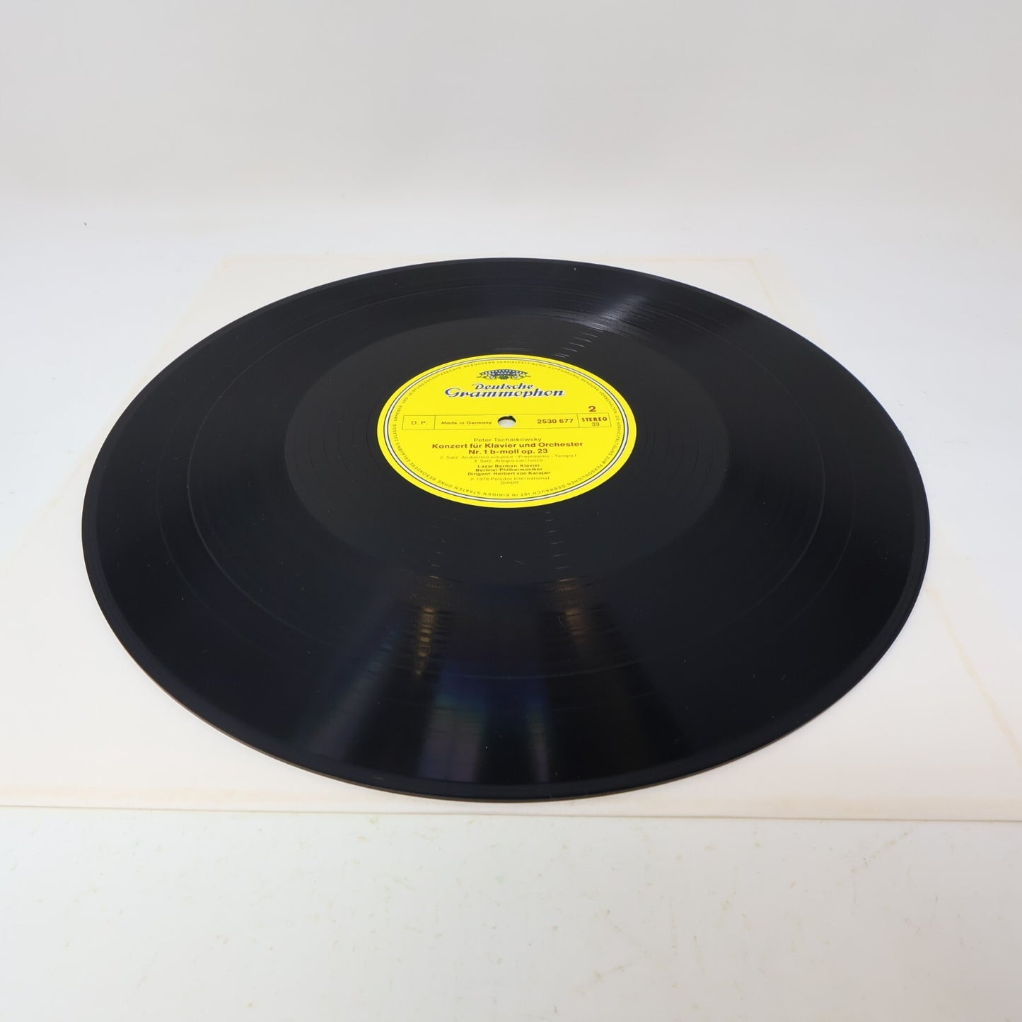 Herbert von Karajan Lazar Berman Tschaikowsky Klavierkonzert 1 Record 2530 677
