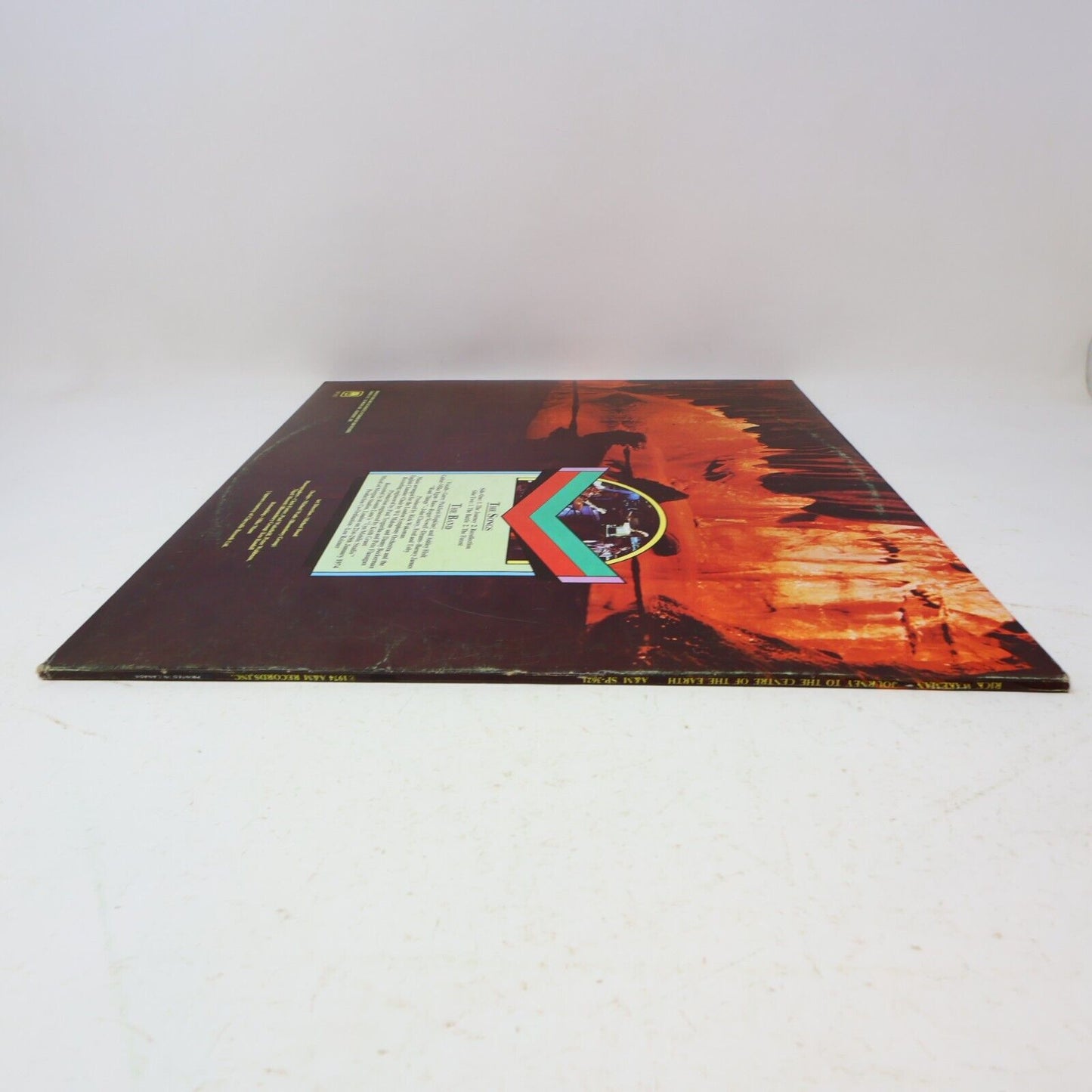 Rick Wakeman Journey To The Centre Of The Earth LP 1974 SP-3621 Record + Booklet