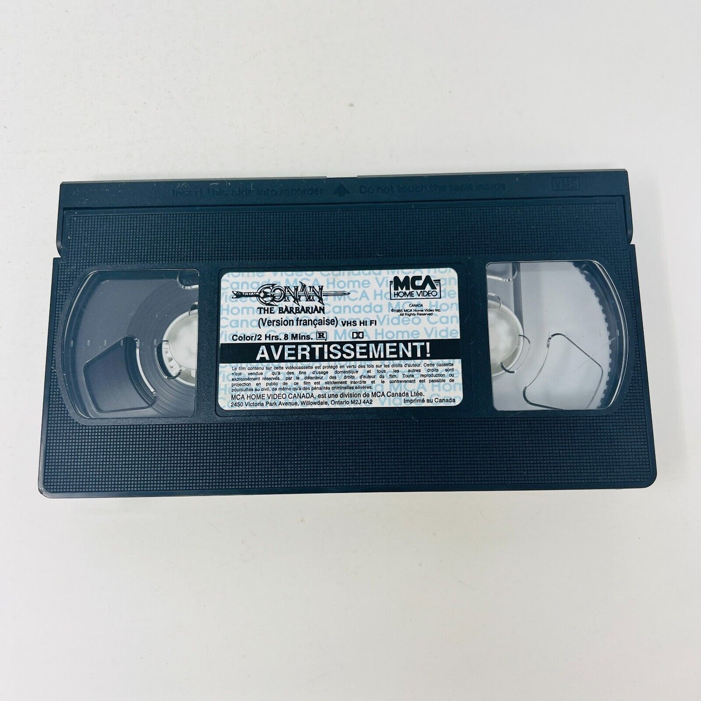 Conan Le Barbare/Destructeur Lot VHS NTSC Testés Français/French Schwarzenegger