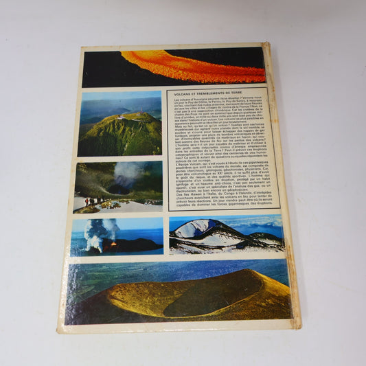 1971 Volcans et Tremblements de Terre Deux Coqs d'Or Géographie Géologie Livre