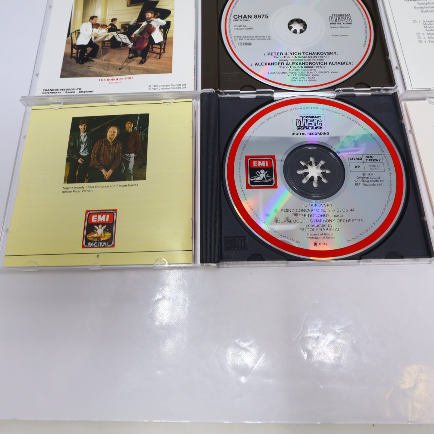 Tchaikovsky 13 CD Lot Sir Georg Solti/Charles Dutoit/Kyung Wha Chung/Jansons