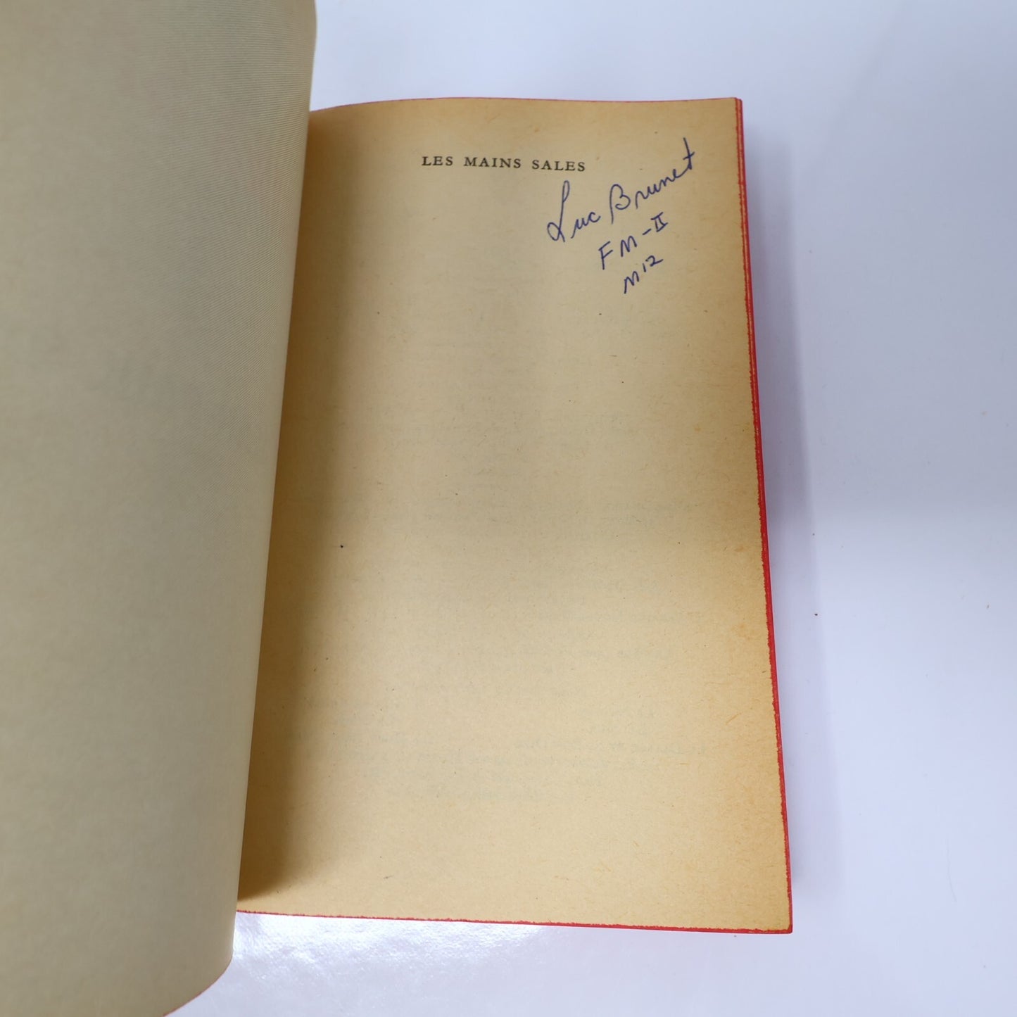 Jean-Paul Sartre Lot 4 Livres Poche La Nausée/Huis Clos/Mains Sales Roman French