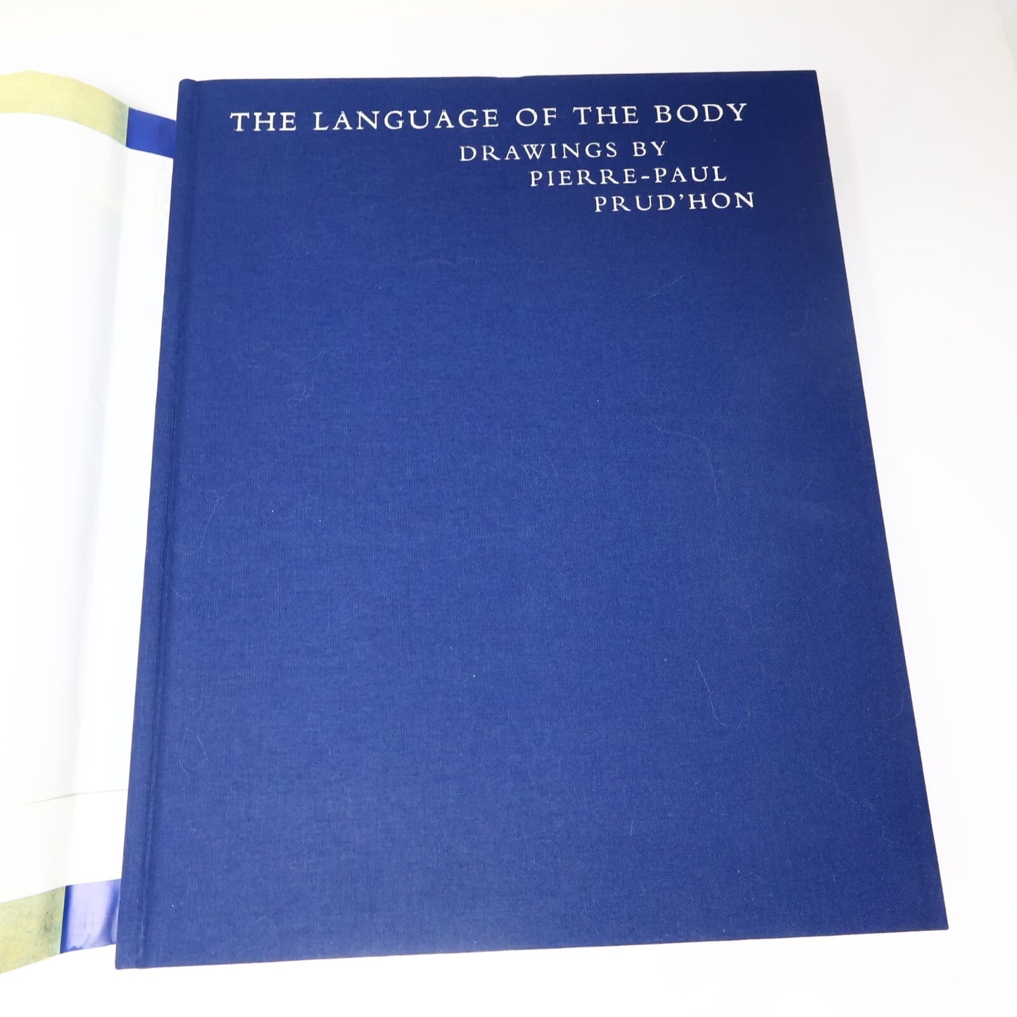Language of the Body Drawings By Pierre-Paul Prud'Hon John Elderfield 1996 HC DJ
