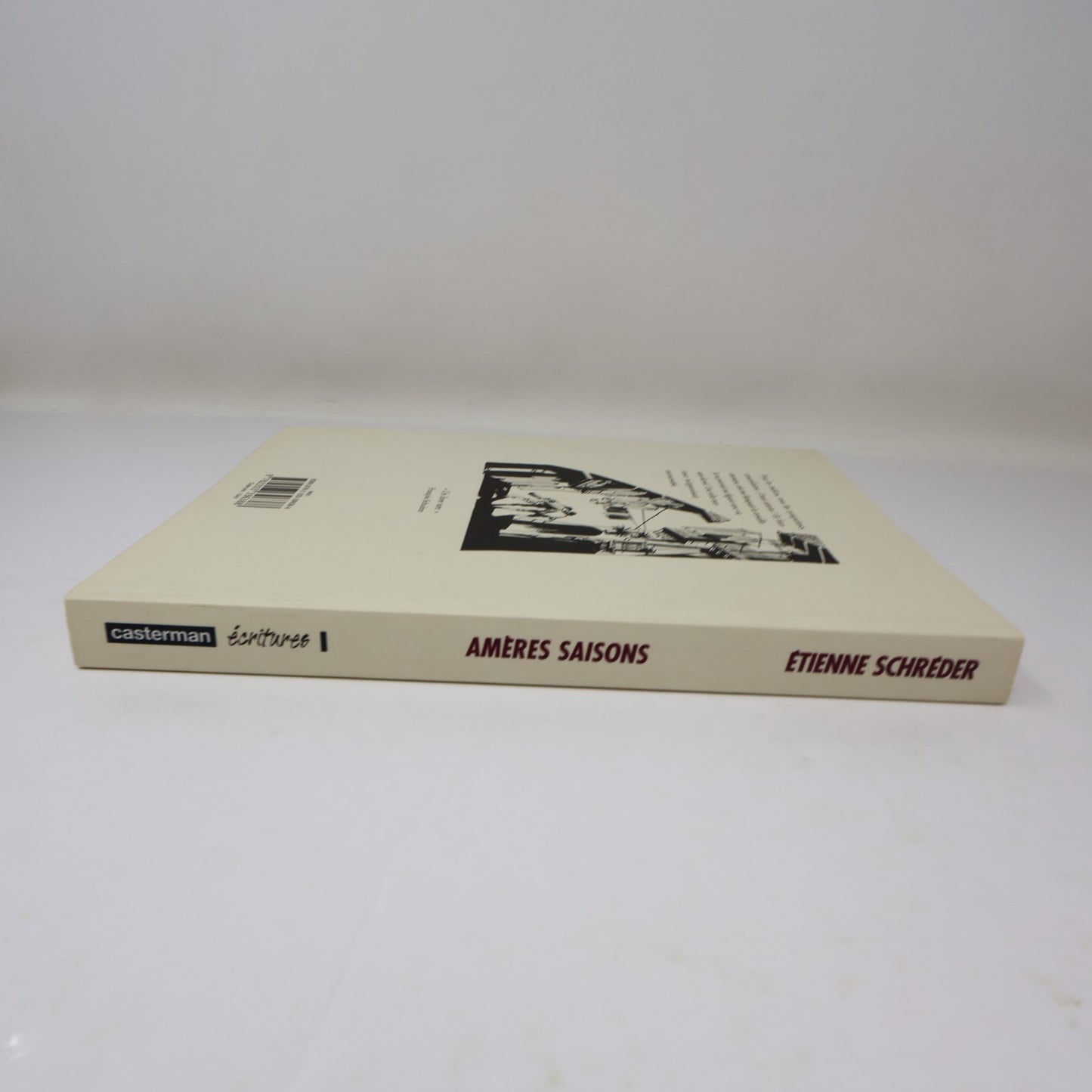 Amères Saisons Étienne Schreder Casterman 2008 PB Bande Dessinée Bd Alcoolisme