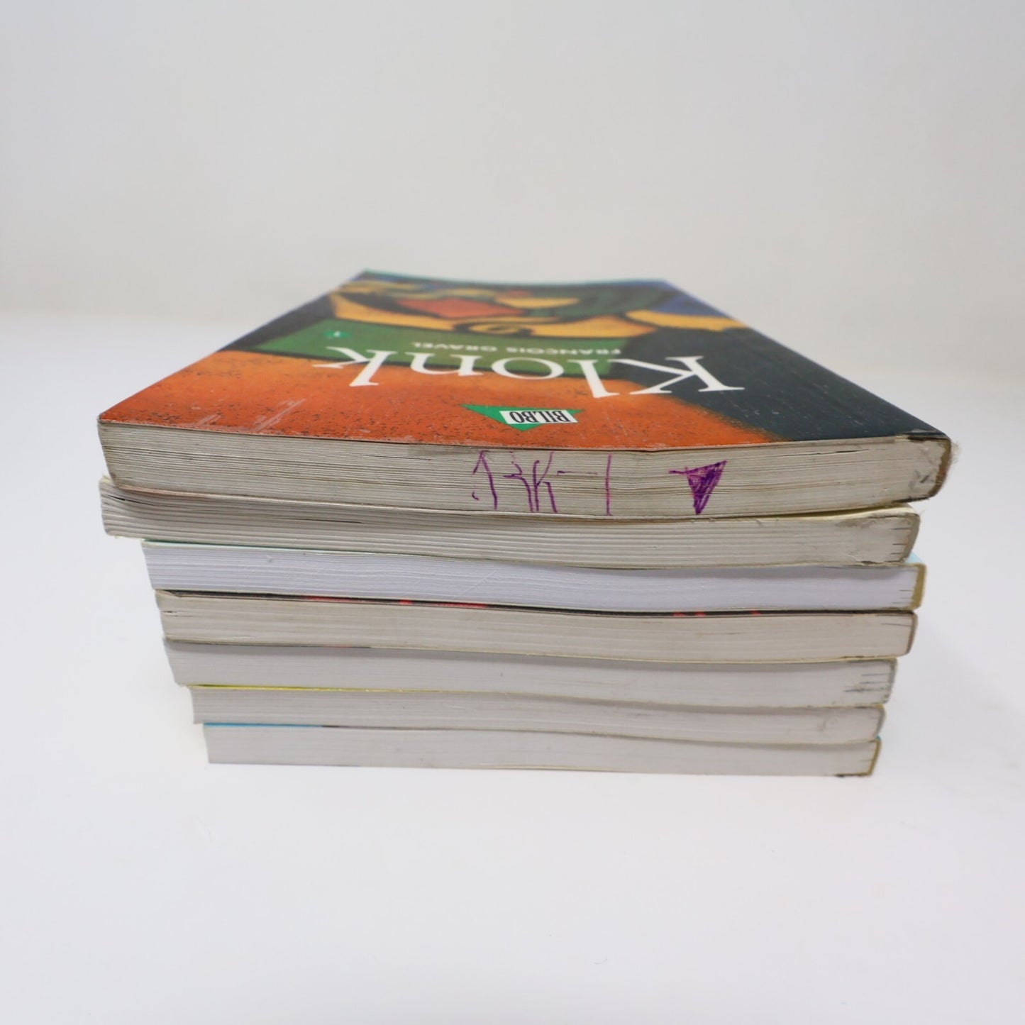 Klonk #1 3-4 8 10-12 Lot 7 Livres François Gravel Un Amour de Klonk Français PB