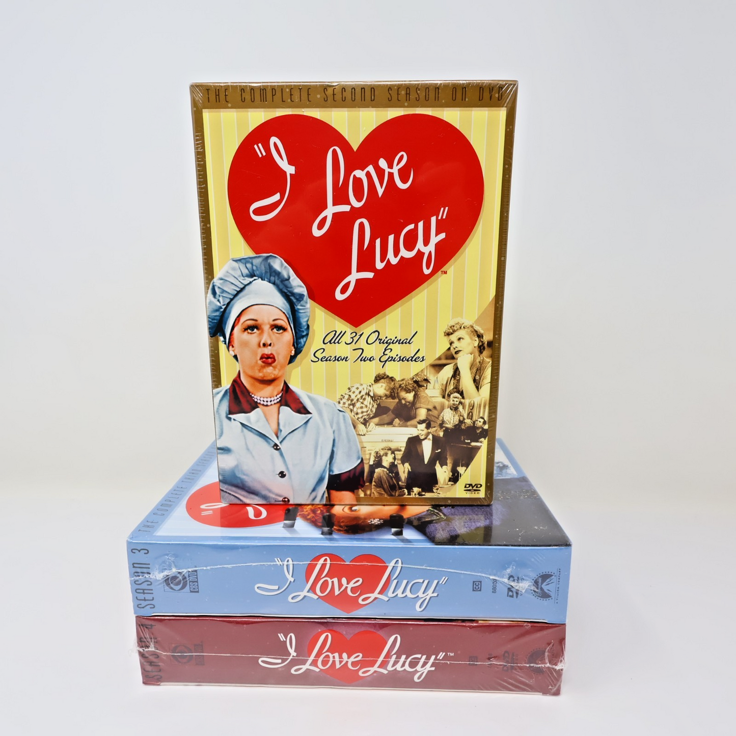I Love Lucy Seasons #2-3-4 DVD Lot Factory Sealed NTSC Like New Lucille Ball