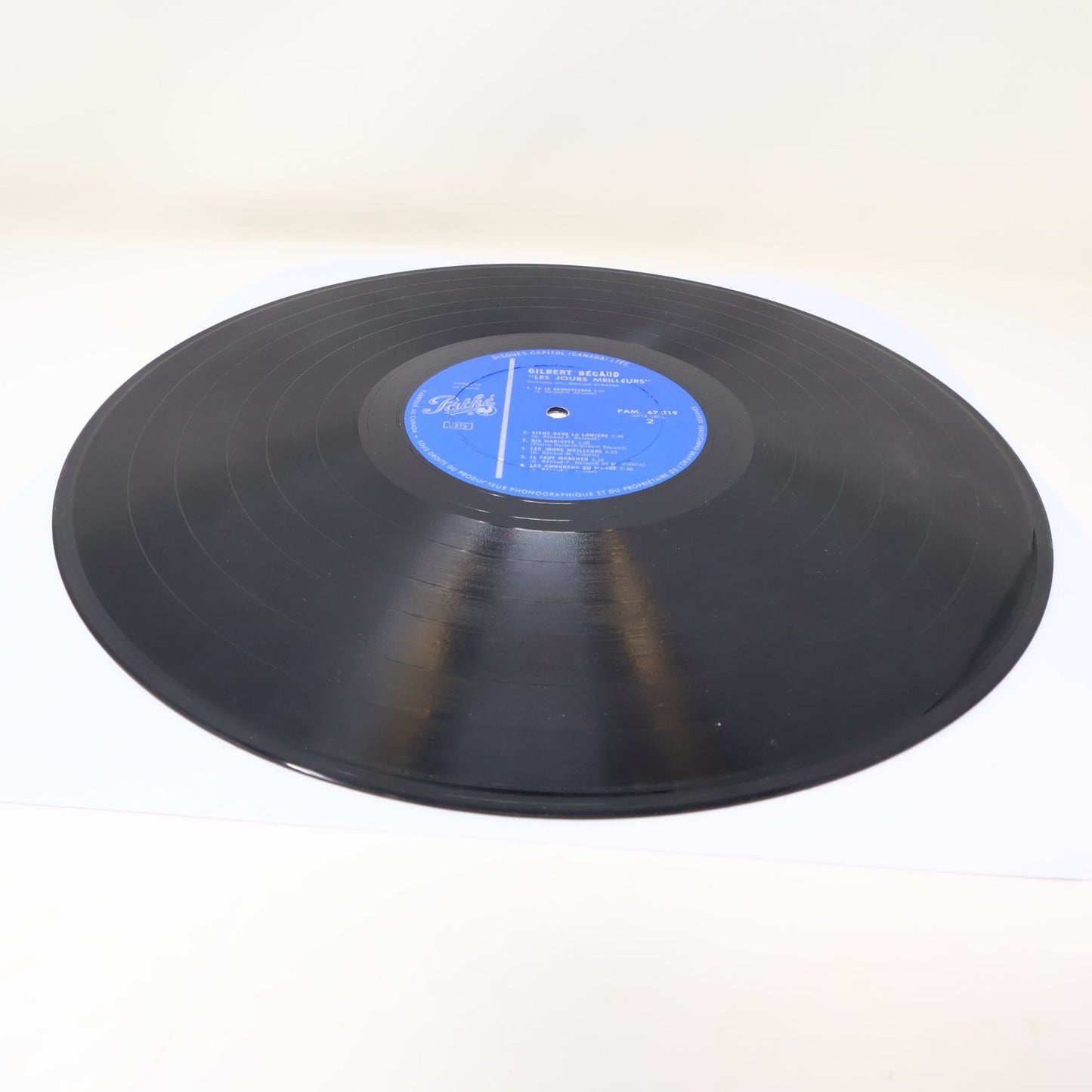 Gilbert Bécaud Lot 13 Disques Record Olympia/Ami/L'Important C'est La Rose 70s