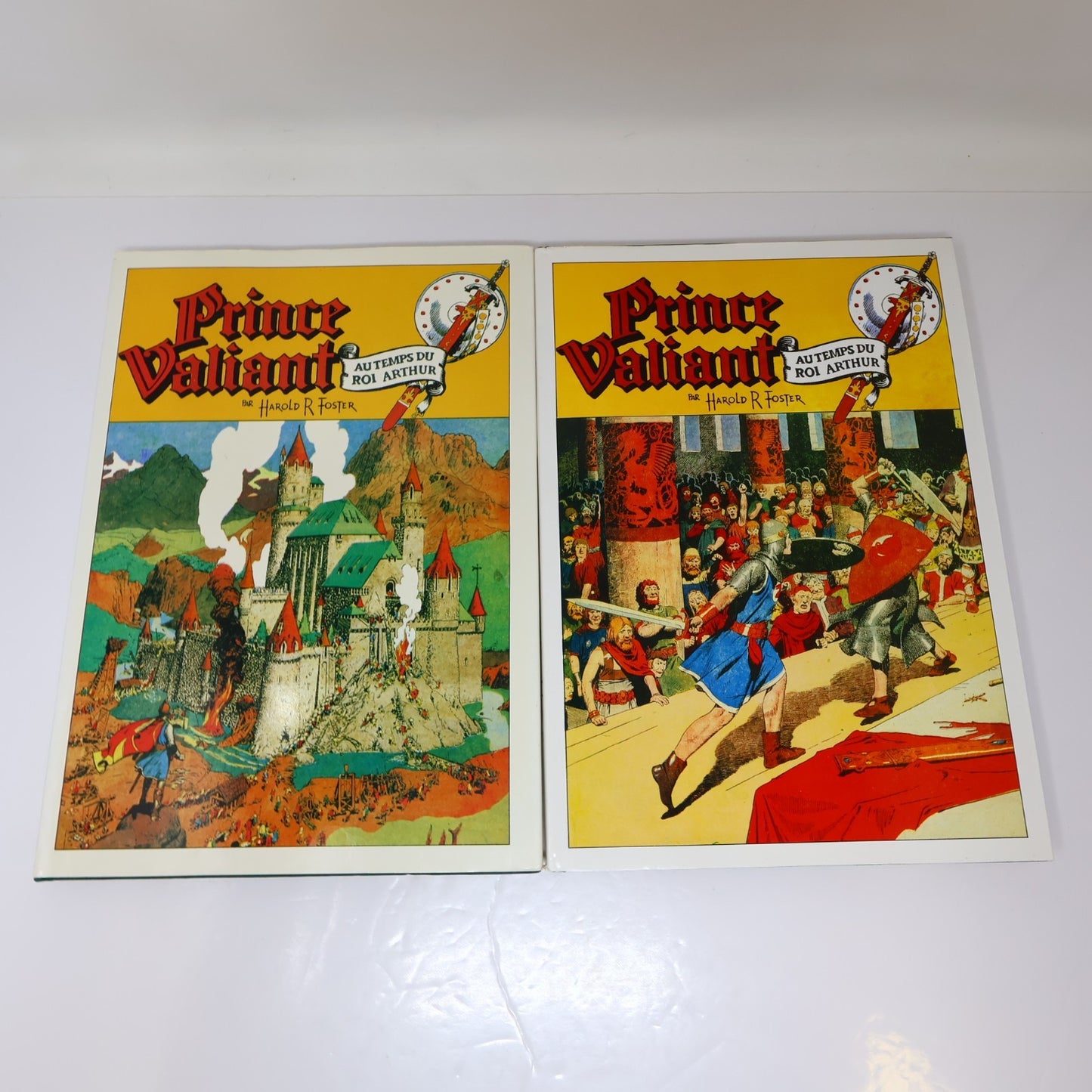 Prince Valiant Au Temps du Roi Arthur #4-14 Lot BD Harold Foster Zenda Français
