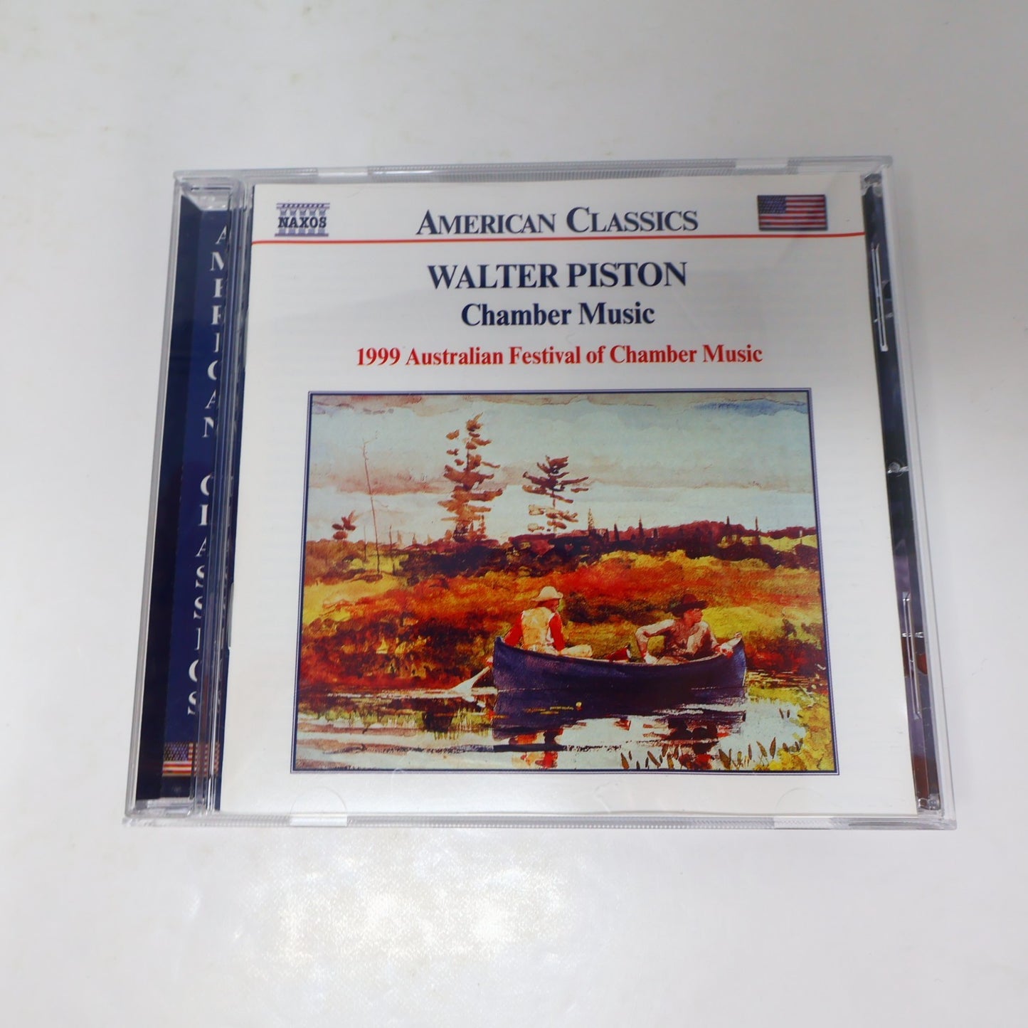 Walter Piston 3 CDs Lot Violin Concertos #1-2/Chamber Music/Symphonies 2 & 6