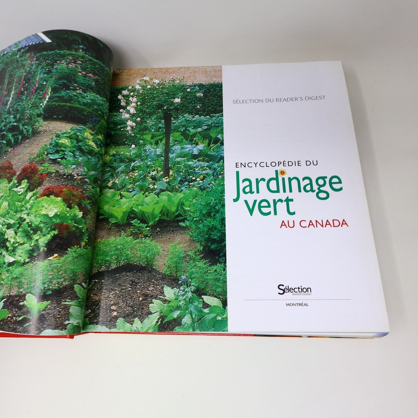 2010 Encyclopédie du Jardinage Vert au Canada Horticulture Reader's Digest Livre