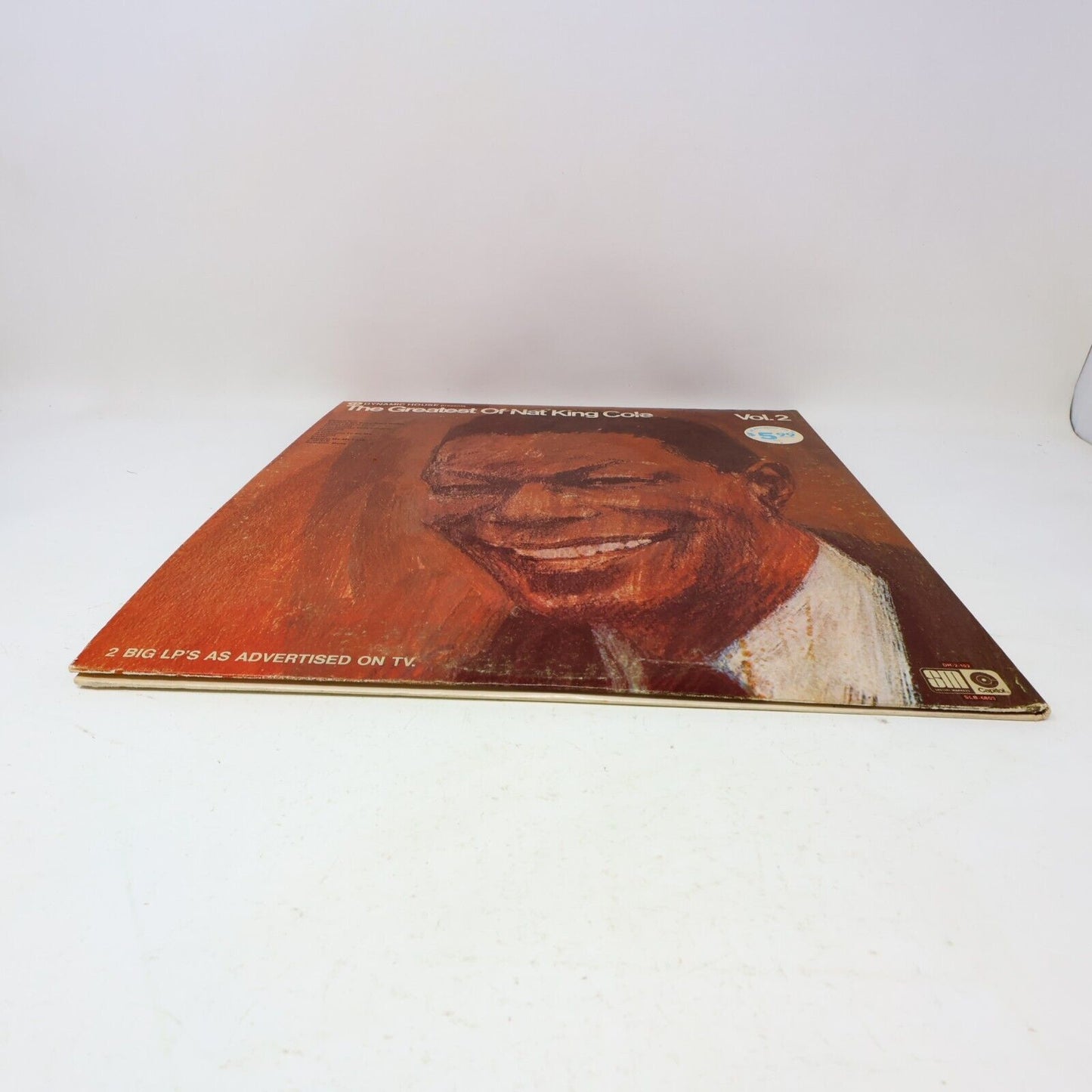 The Greatest of Nat King Cole Vol 1-2 Vinyl Record 2x LP SLB 6803 Unforgettable