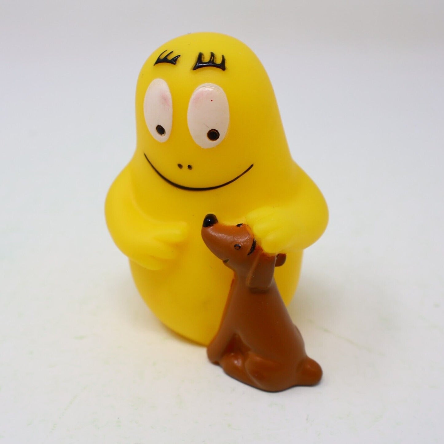 Barbapapa with Cakes & Barbazoo with Dog Figures Plastoy 2010 Lot of 2 Toys