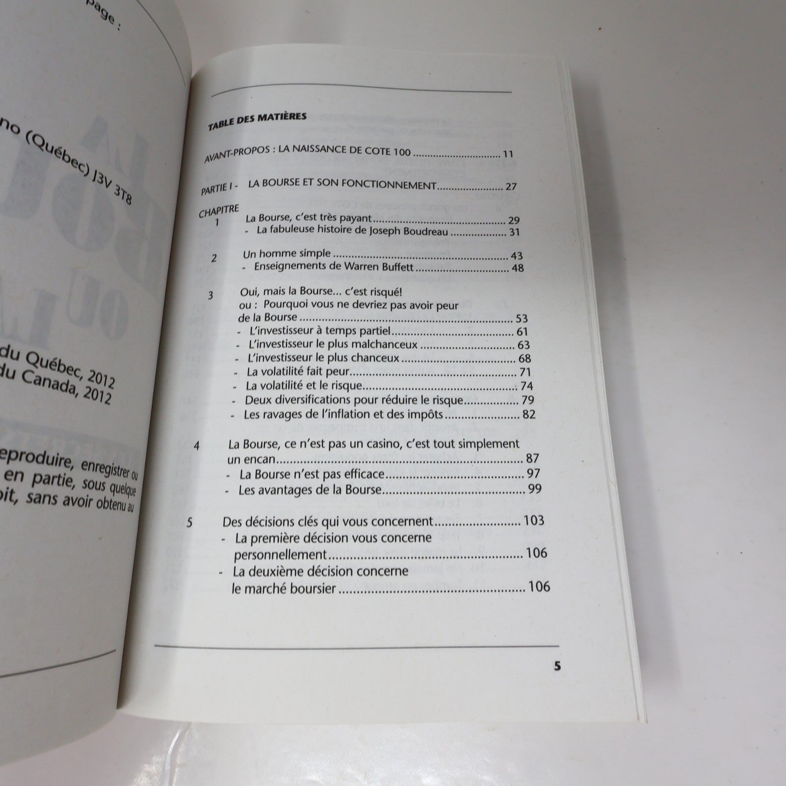 La Bourse ou la Vie les Secrets d'un Investisseur Guy & Philippe le Blanc 2012