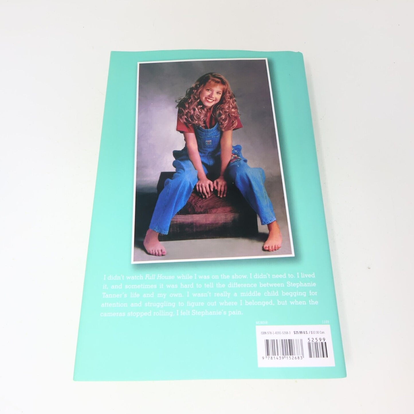 2009 Unsweetined a Memoir Jodie Sweetin Jon Warech Biography 1st Print Hardcover