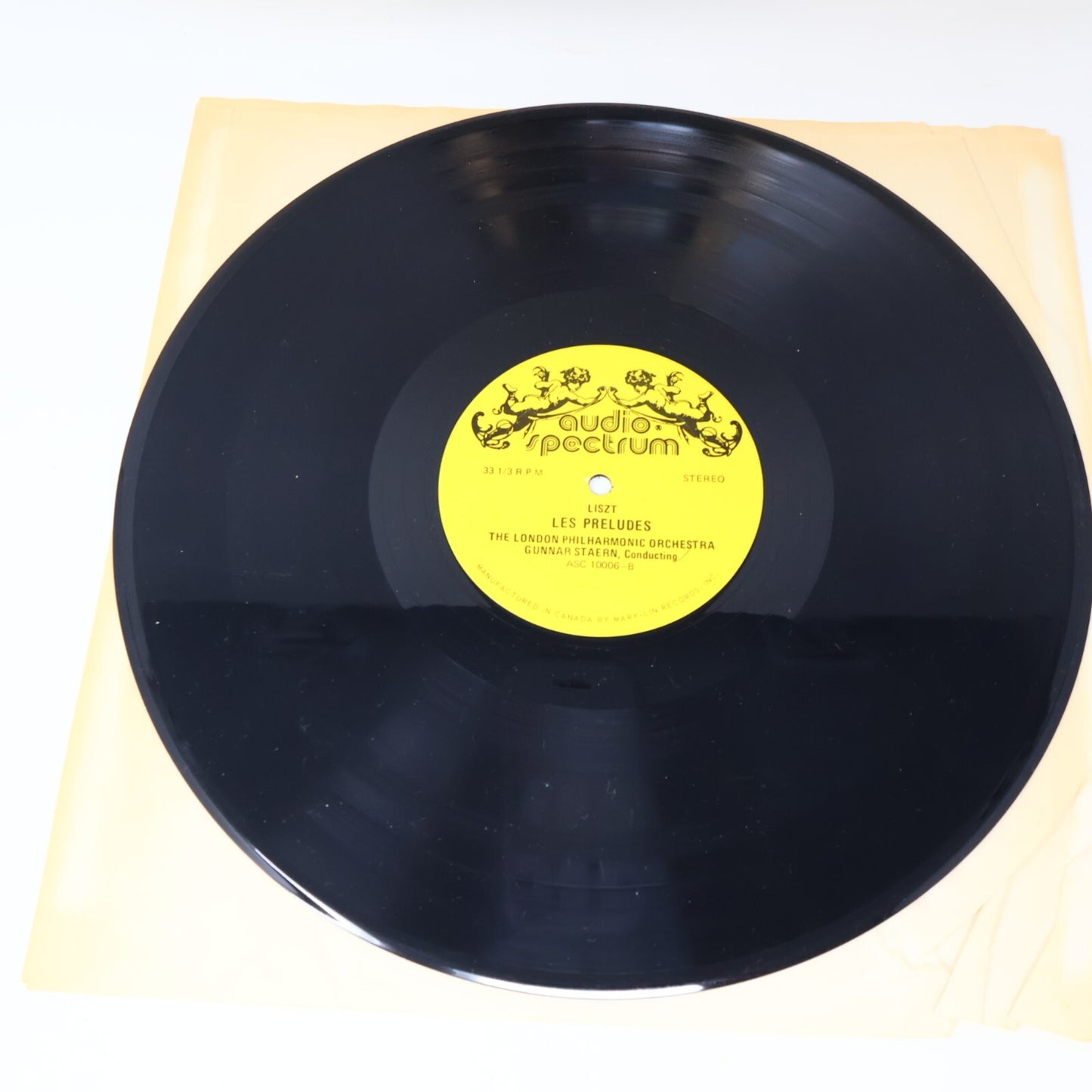 Smetana-Liszt Gunnar Staern London Philharmonic Moldau Preludes Record ASC-10006
