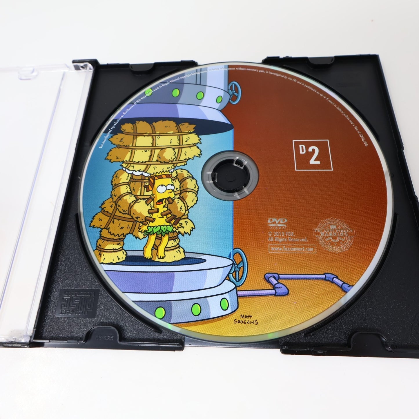 The Simpsons Season 16 DVD Discs 1-2 4 Only Incomplete Missing Disc 3 & Box NTSC