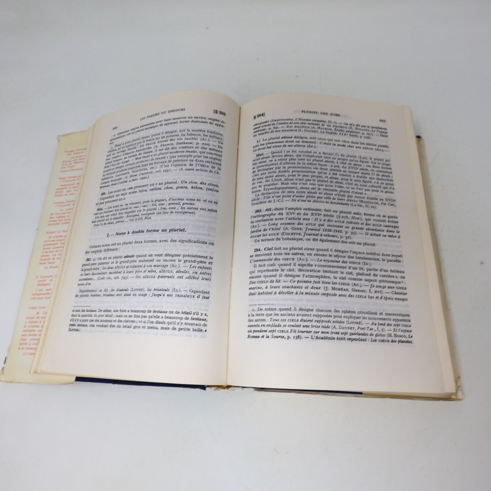 1964 Le Bon Usage Maurice Grevisse Grammaire Française Référence Duculot Relié