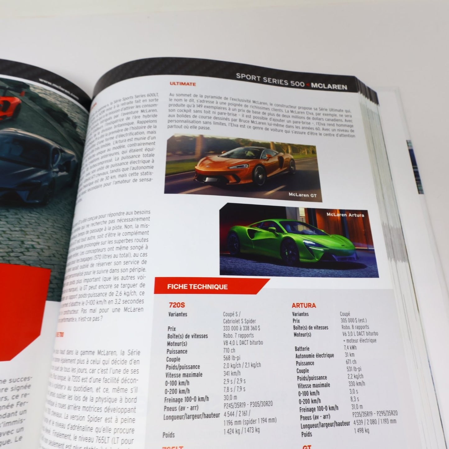 L'Annuel de l'Automobile & Le Guide de L'Auto 2023 Lot 2 Livres Voitures Chars