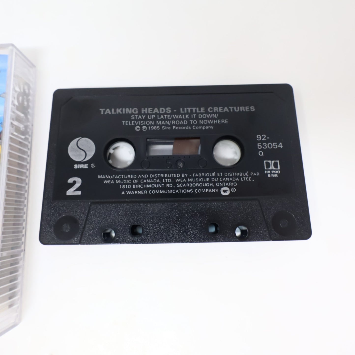 Talking Heads Little Creatures Cassette Road to Nowhere 1985 Sire 92 53054