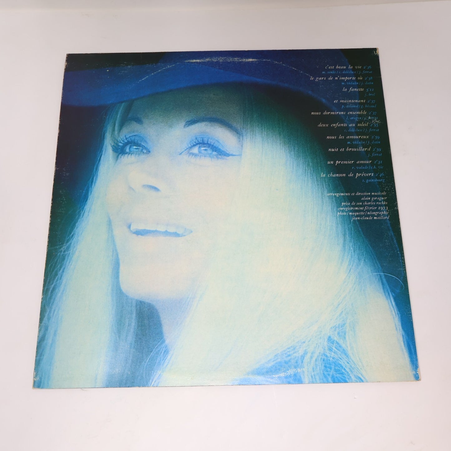 Isabelle Aubret Lot 2 Disques LP Éponyme (Rouge)/Classiques De La Chanson Record