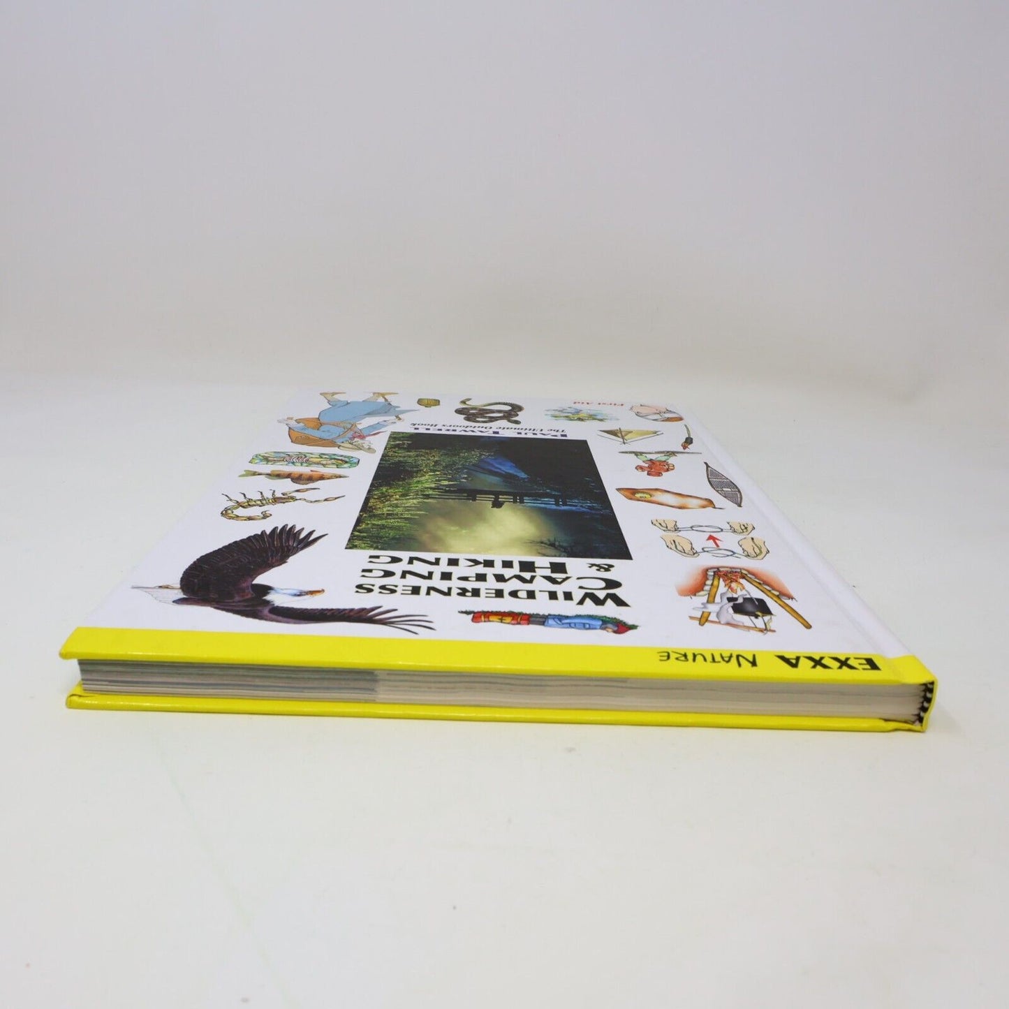 2008 Wilderness Camping & Hiking by Paul Tawrell Outdoors Exxa Book Hardcover HC