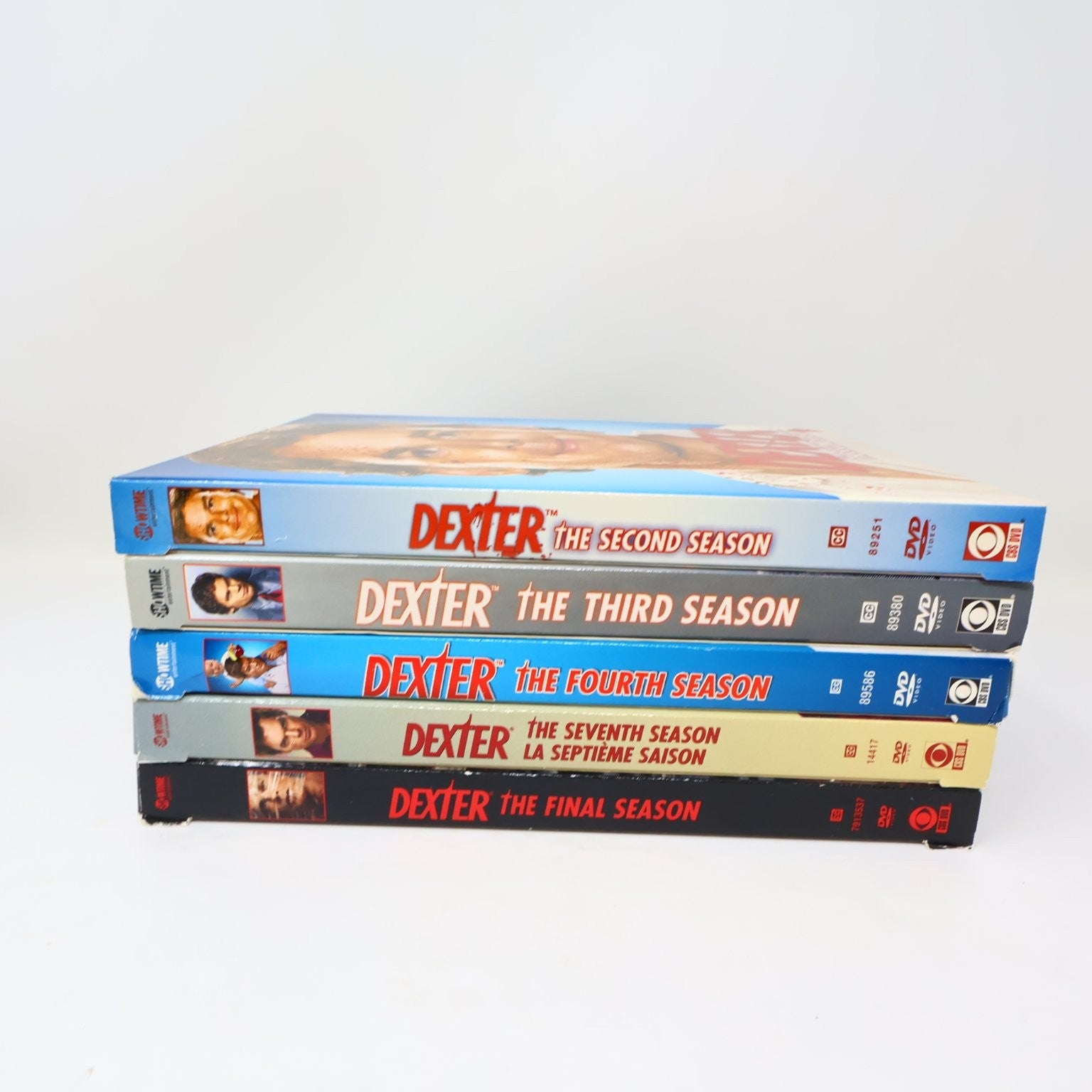 Dexter 5 DVD Lot Seasons #2-3-4 & 7-8 TV Michael C. Hall Showtime CBS Region 1