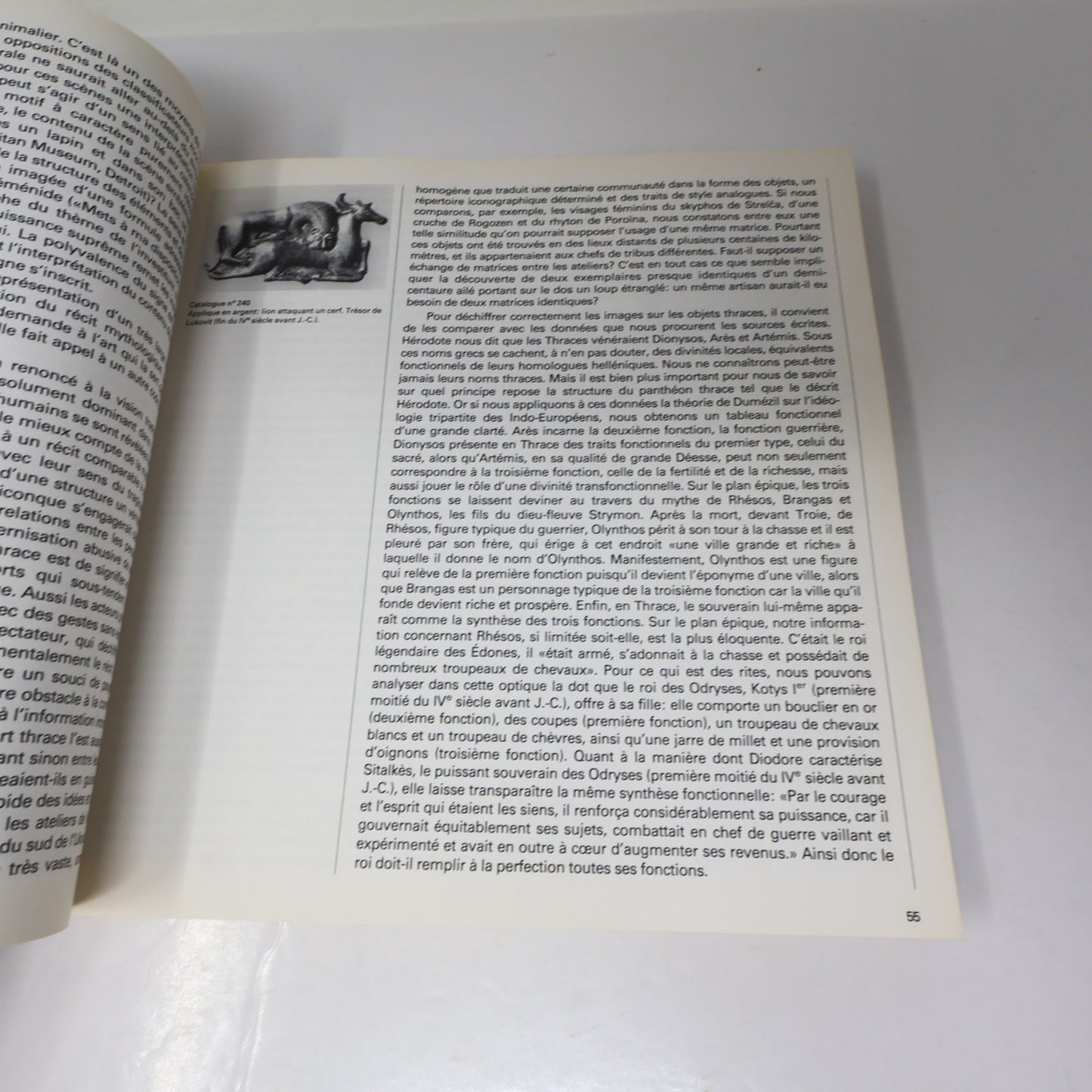 L'Or des Cavaliers Thraces Trésors de Bulgarie 1987 PB Exposition Catalogue Art