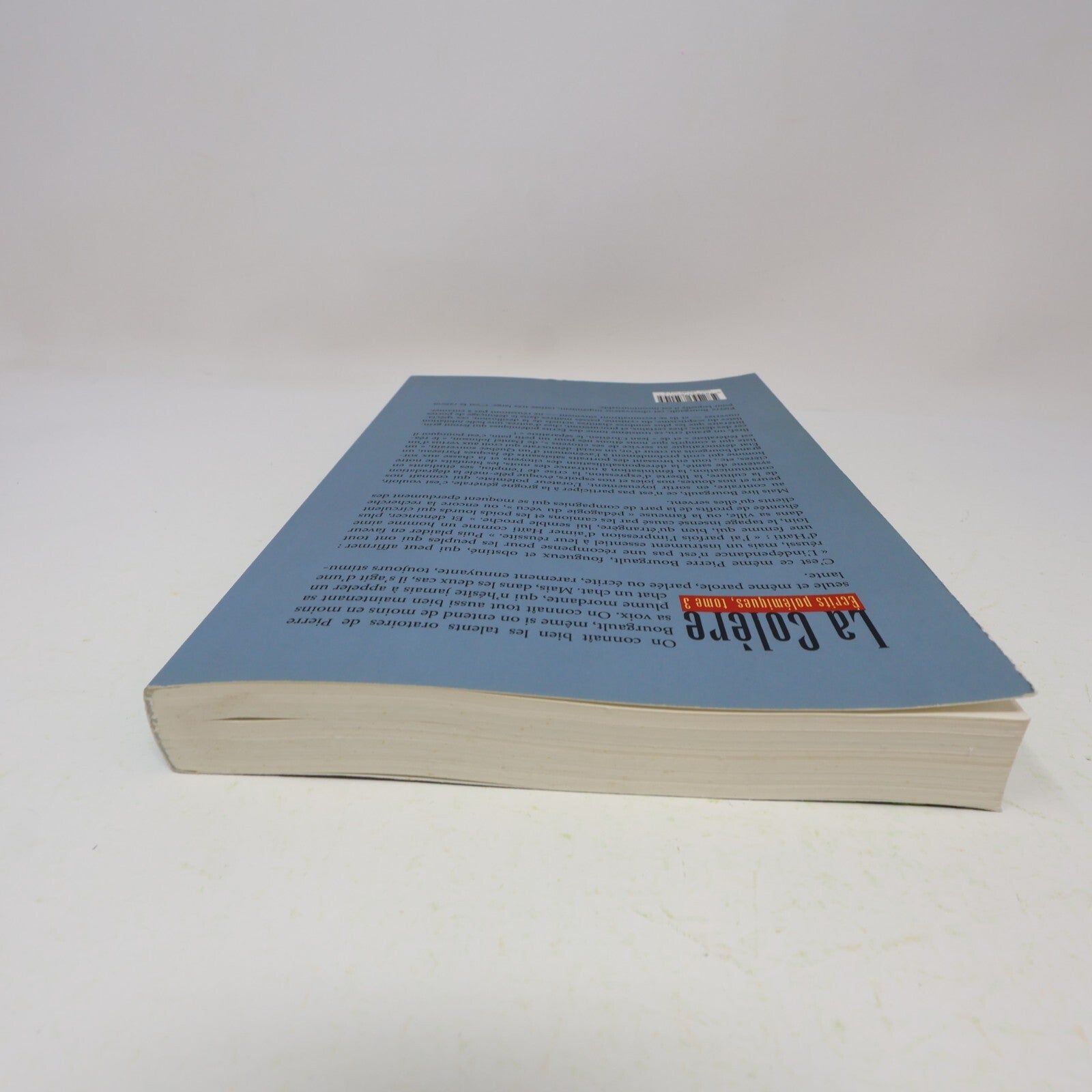 Ecrits Polémiques #3 La Colère Pierre Bourgault Lanctôt Québec Politique 1996 PB
