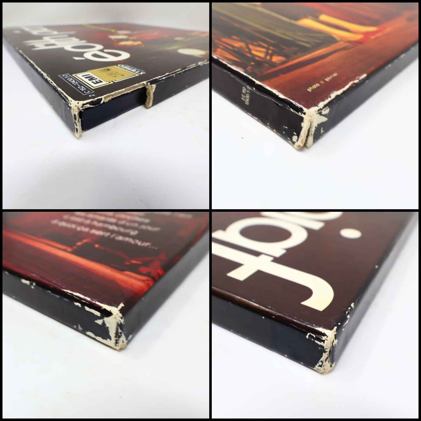 Édith Piaf Lot 4 Disques Record Hymne À L'amour/Definitive Piaf/Tête-à-Tête