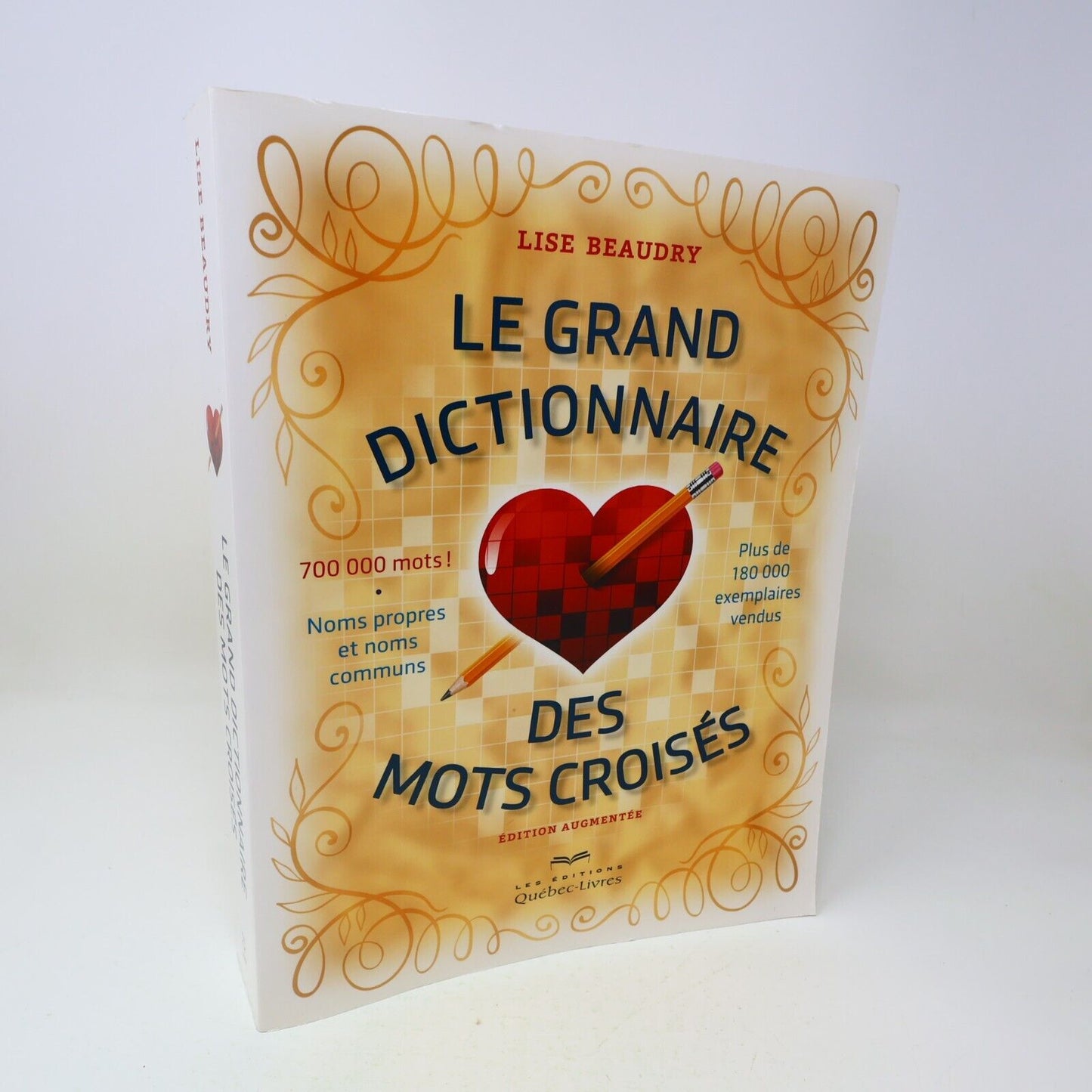 2014 Le Grand Dictionnaire des Mots Croisés Édition Augmentée Lise Beaudry Livre